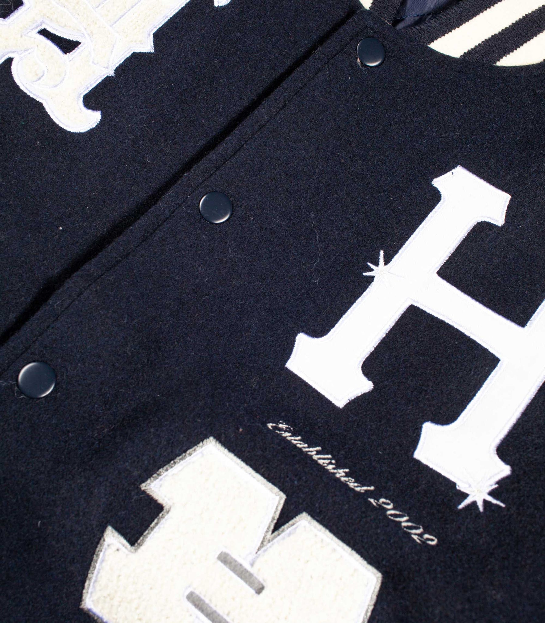 Huf Varsity Jacket 20 Year Classic Blu Uomo