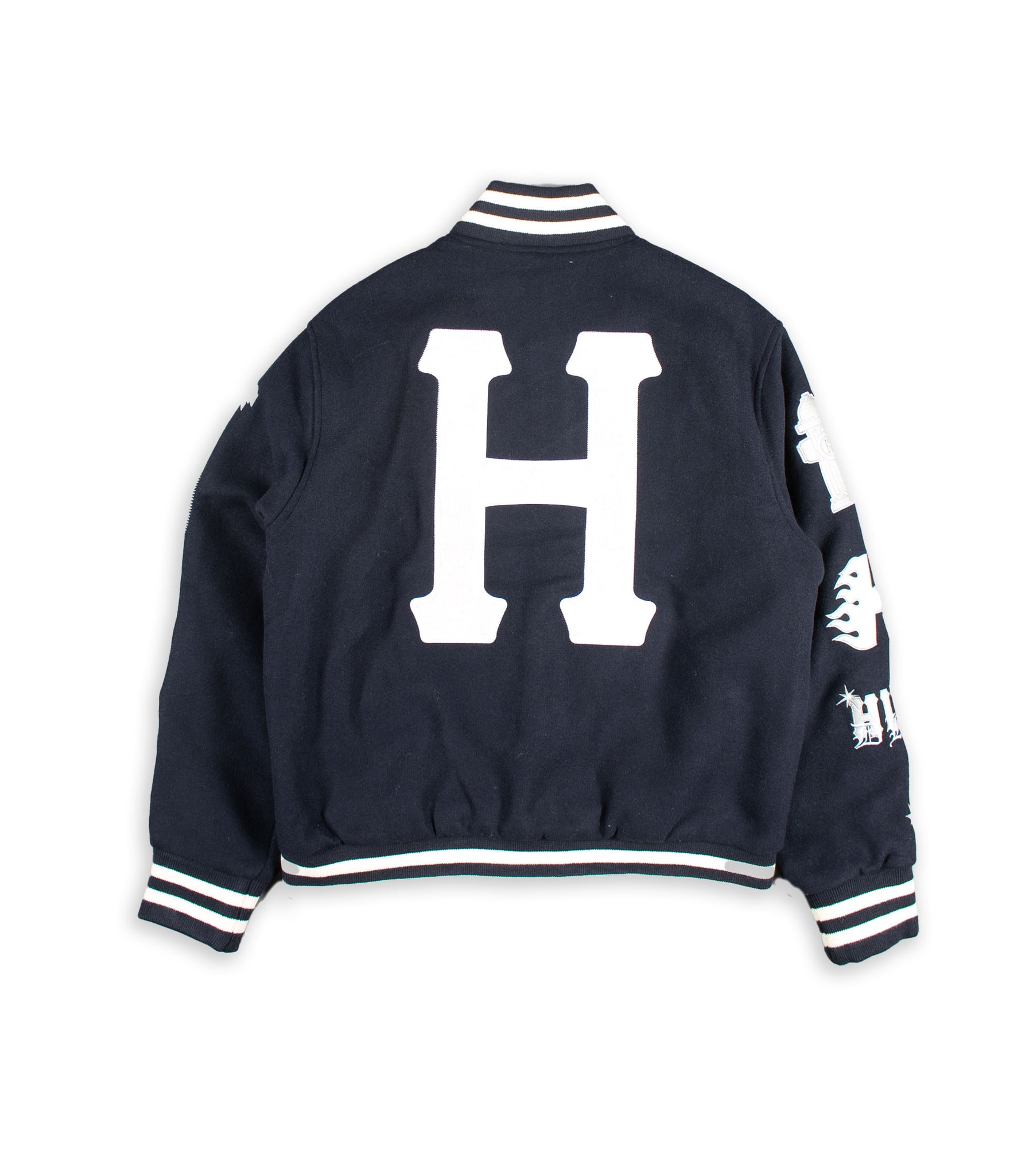 Huf Varsity Jacket 20 Year Classic Blu Uomo