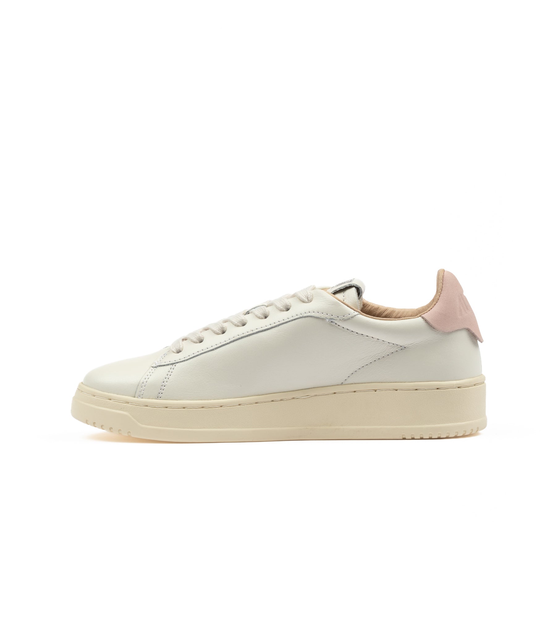 Autry Dallas Low Bianco Rosa Donna