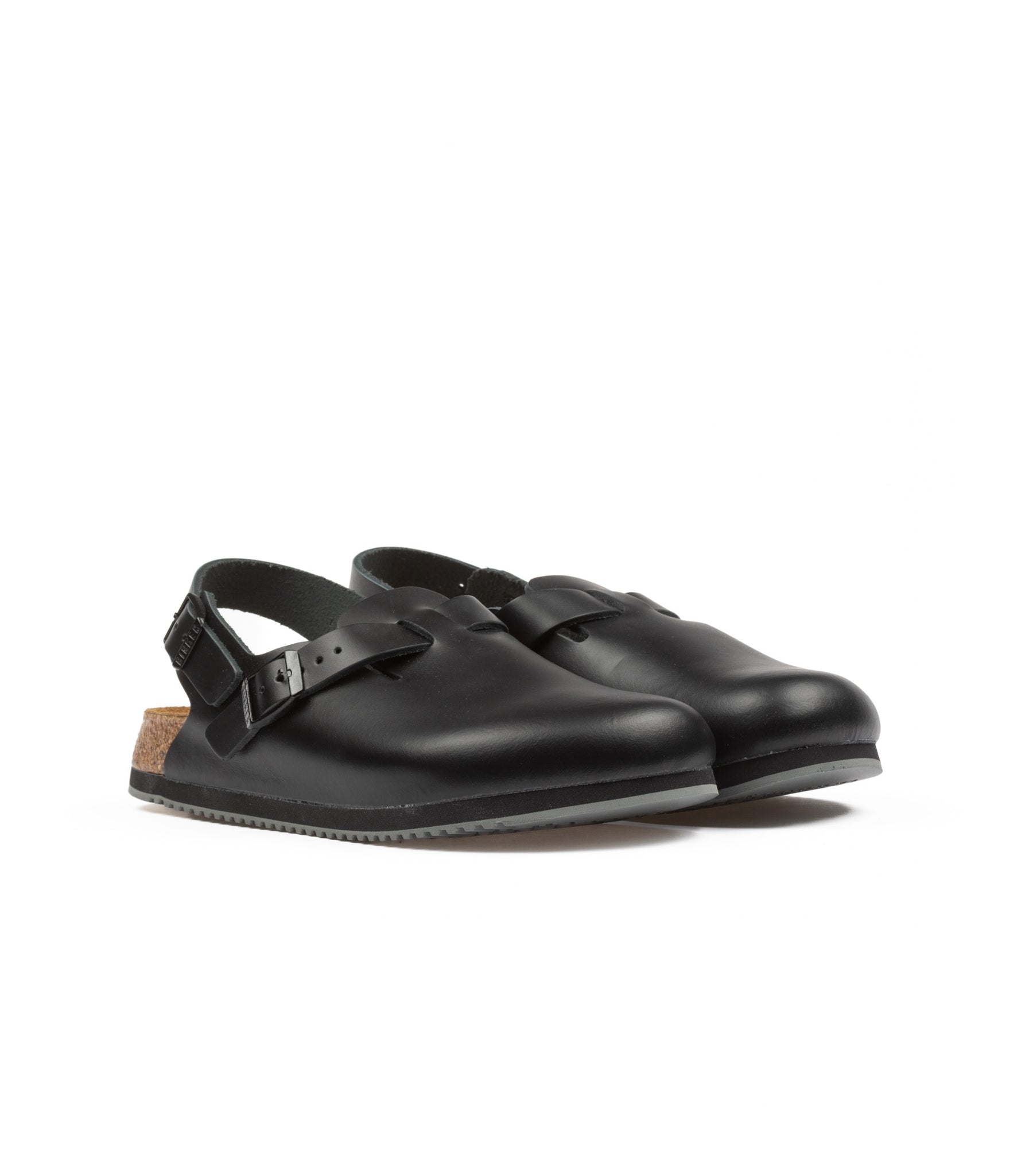 Birkenstock Tokio Sl Black Natural Leather