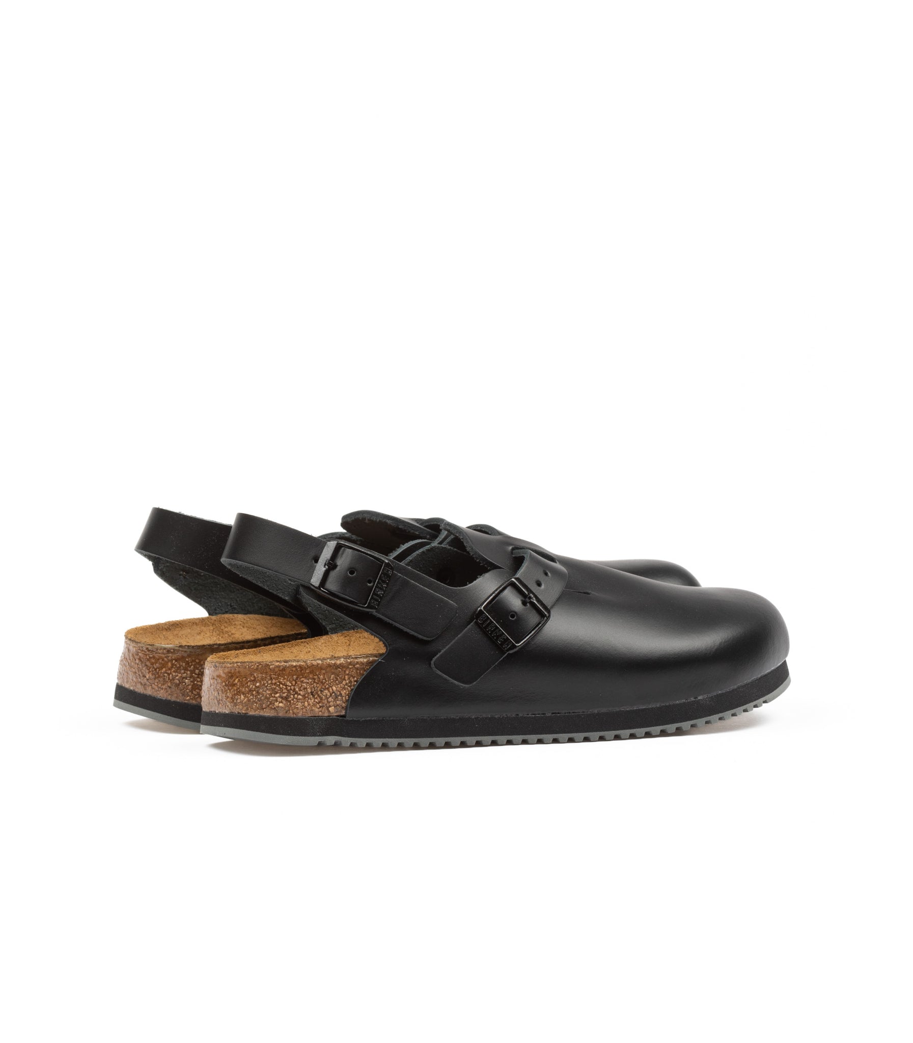 Birkenstock Tokio Sl Black Natural Leather