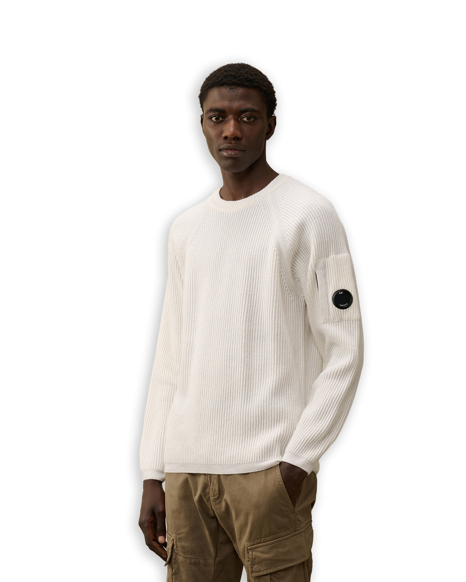 Maglia C.P. Company Lambswool Latte