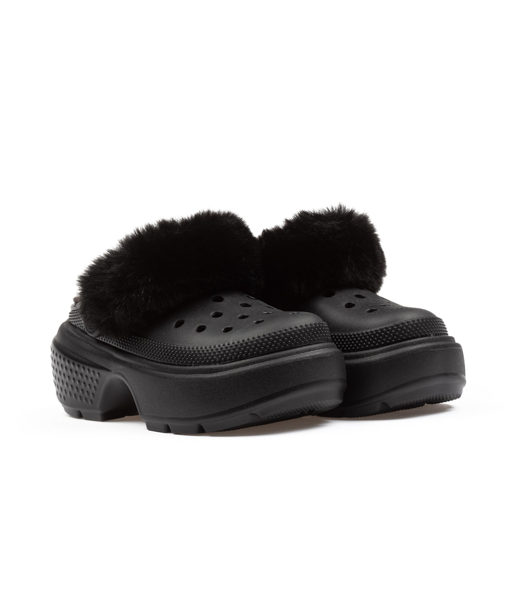 Crocs Stomp Lined Clog Black