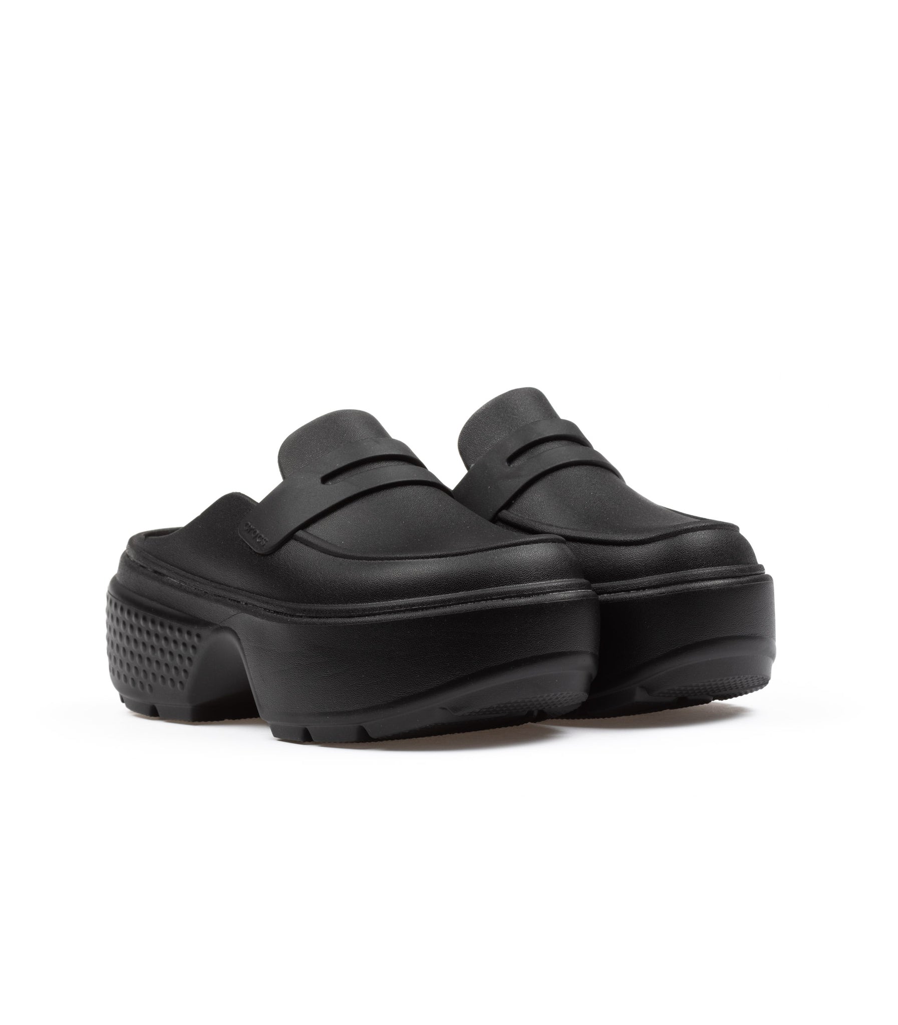 Crocs Stomp Loafer Nero Donna