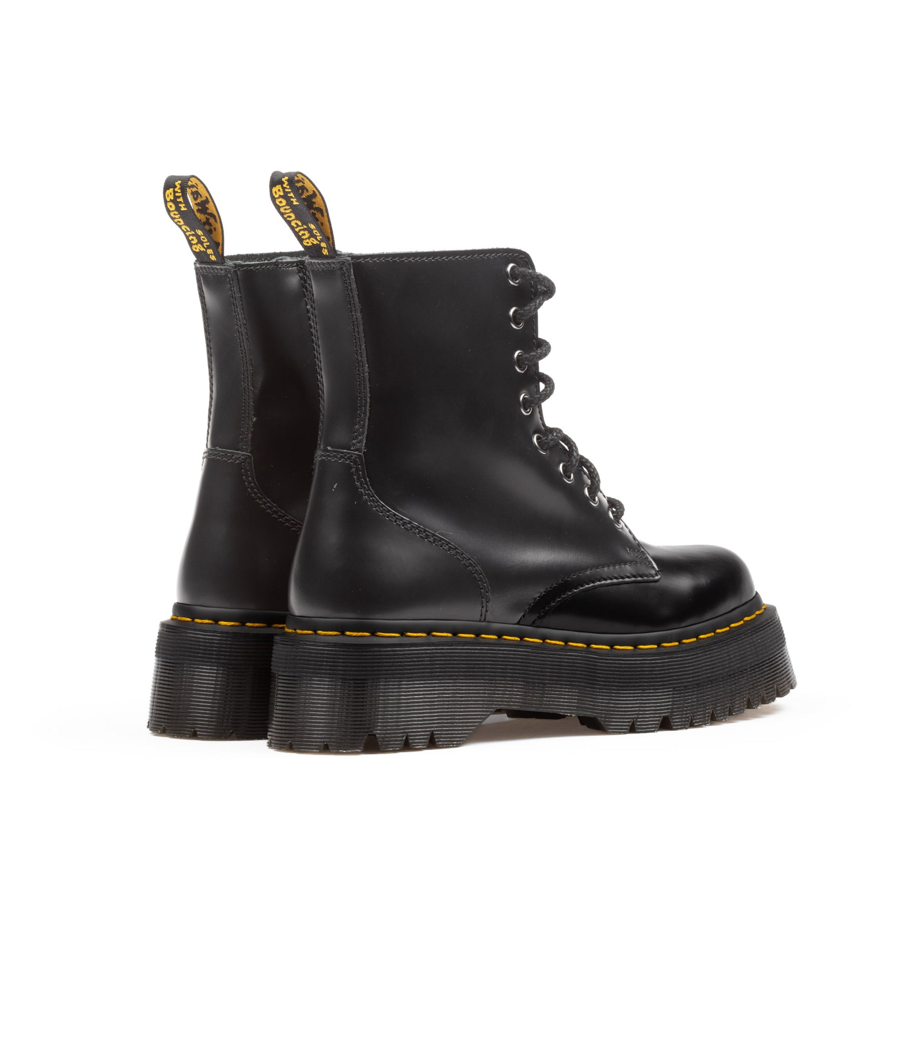 Dr. Martens Jadon Polished Smooth Nero Donna