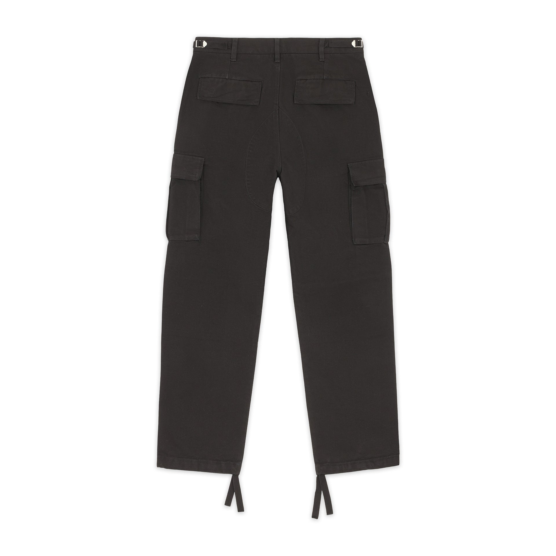 Pantaloni Iuter Cargo Canvas Nero