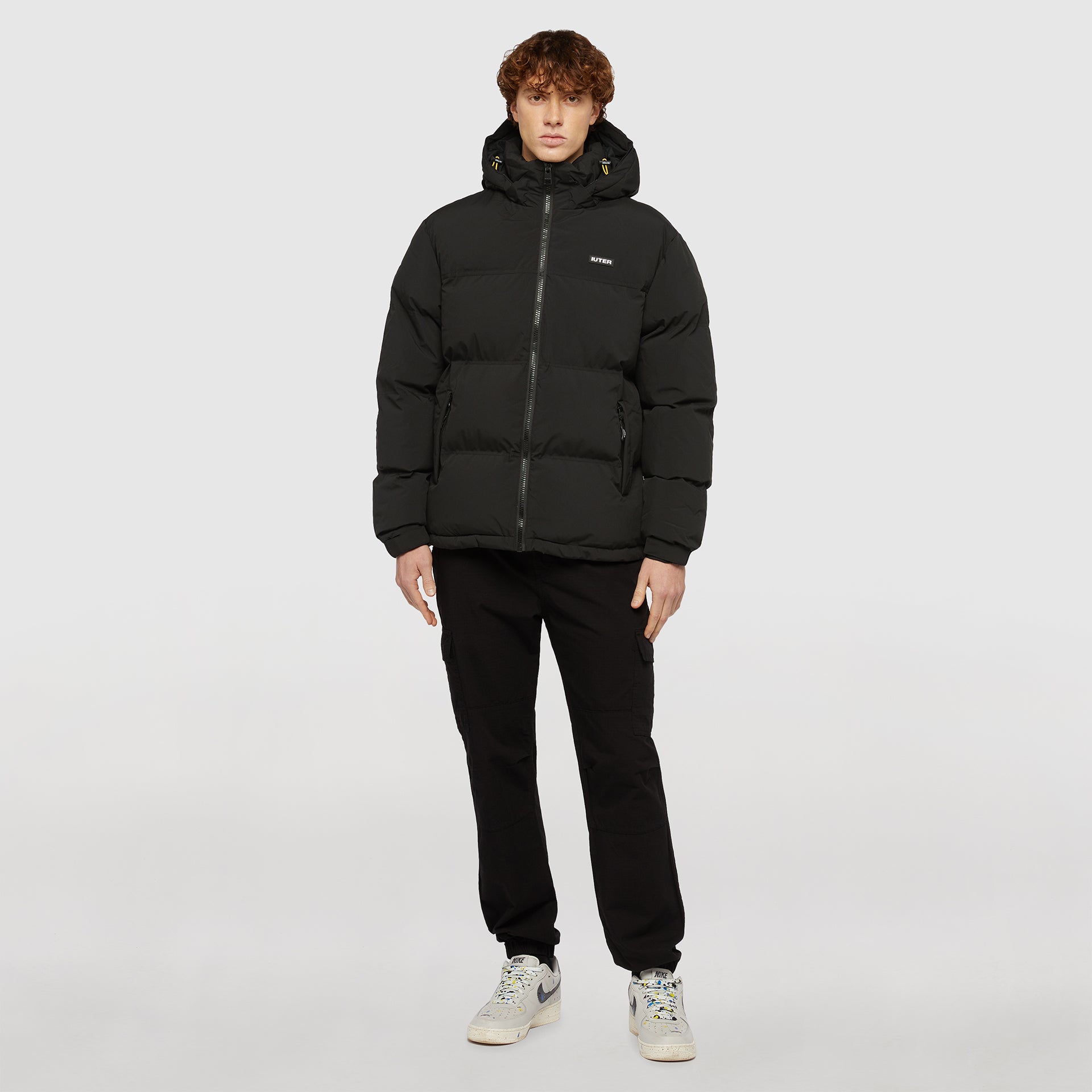 Piumini Iuter Puff Jacket Nero