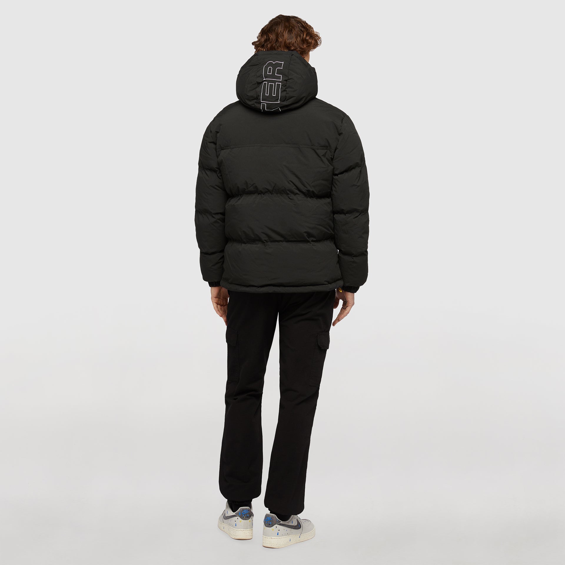 Piumini Iuter Puff Jacket Nero