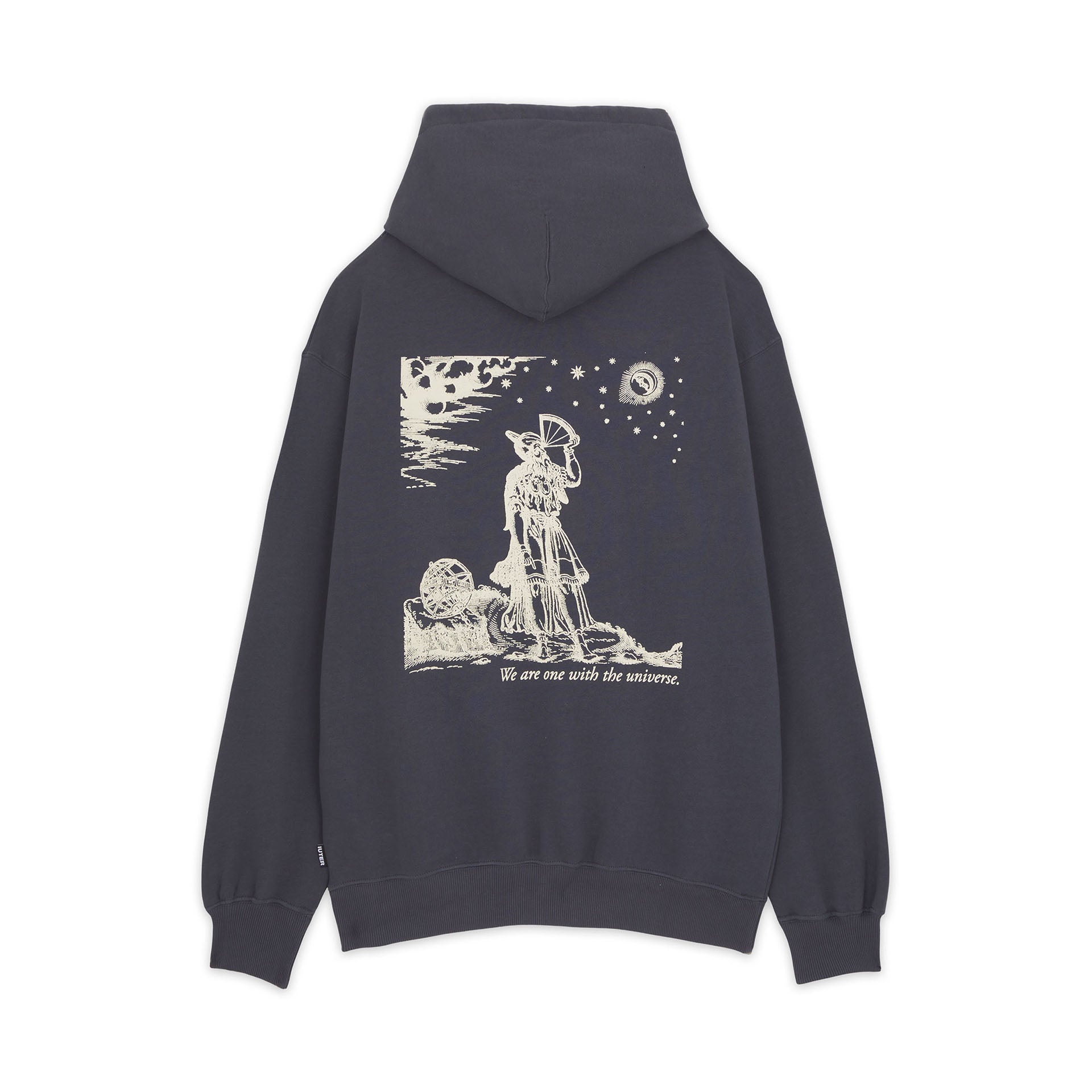 Felpa Cappuccio Iuter Astro Hoodie Antracite