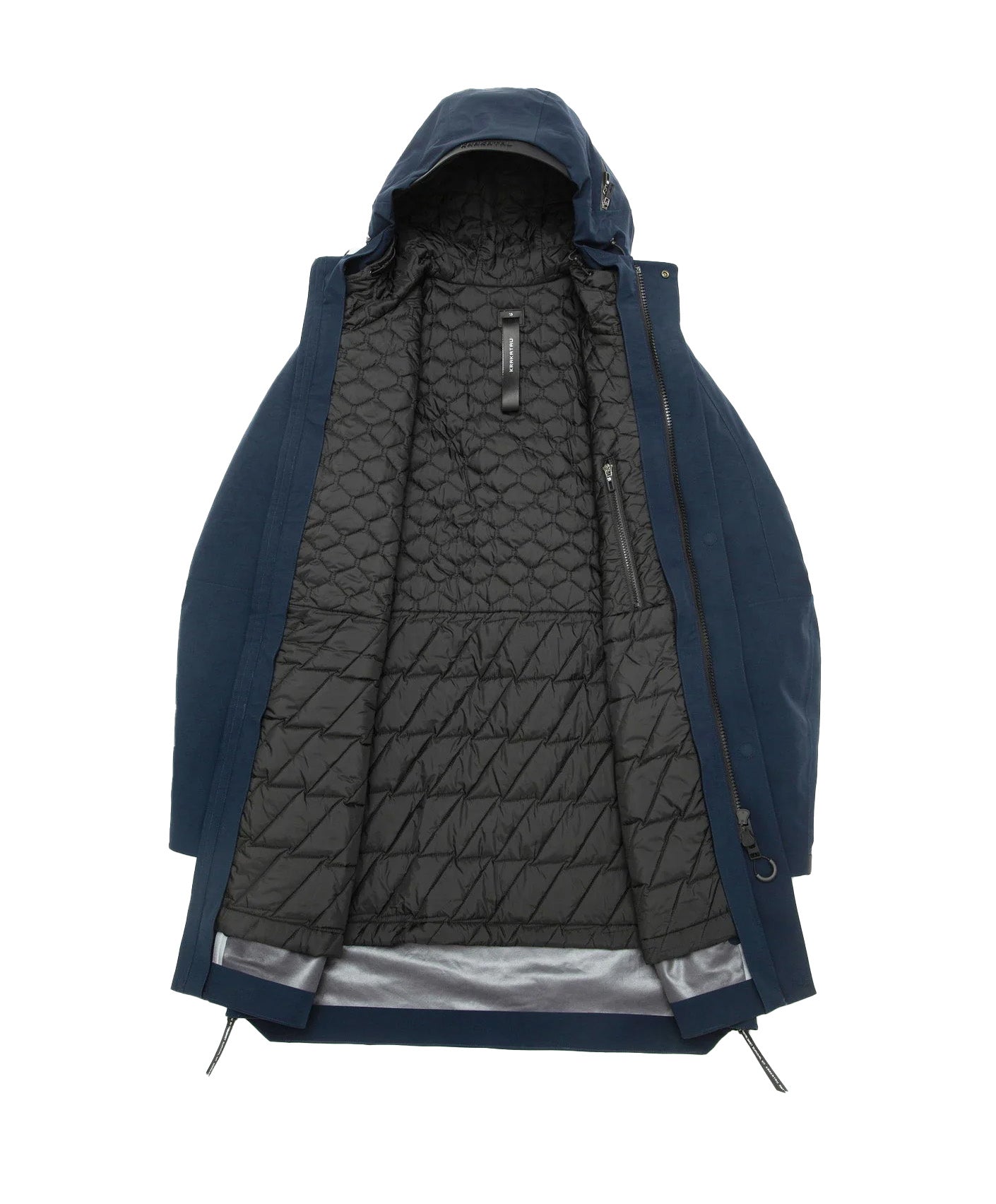 Krakatau Planck Liner Parka Blu Uomo