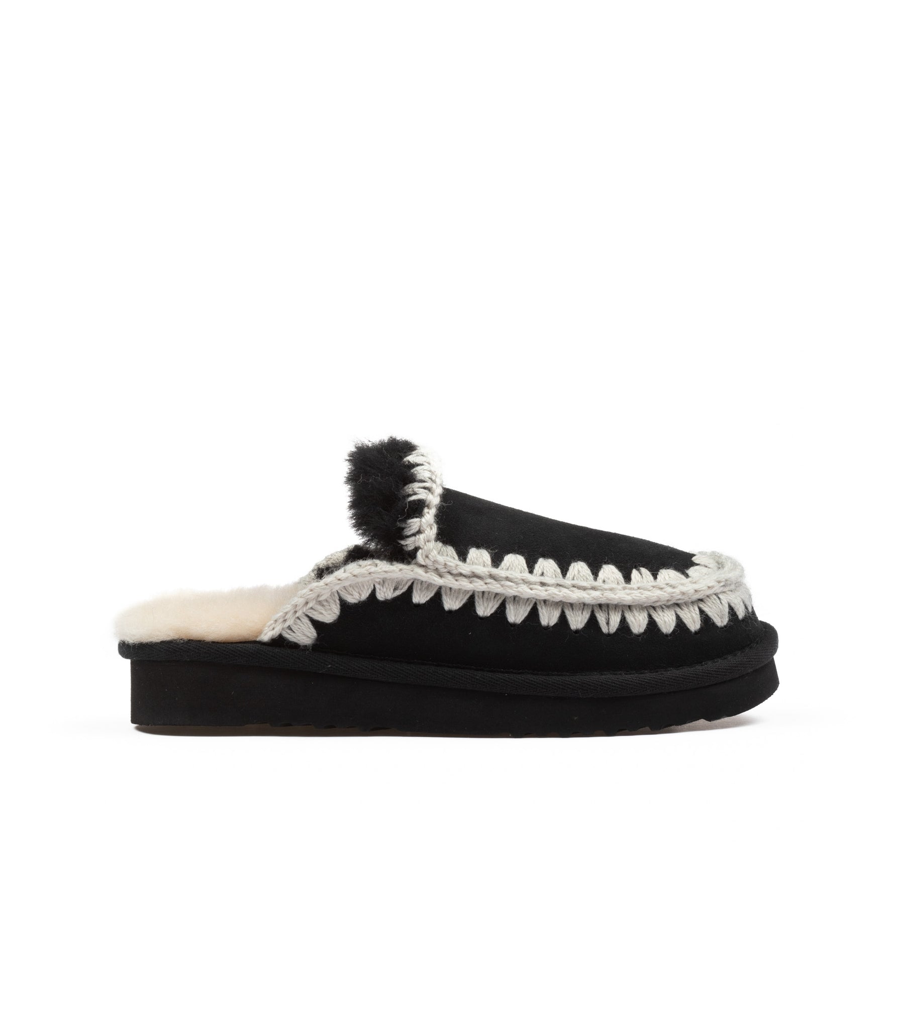 Mou Eskimo Slipper Nero Donna