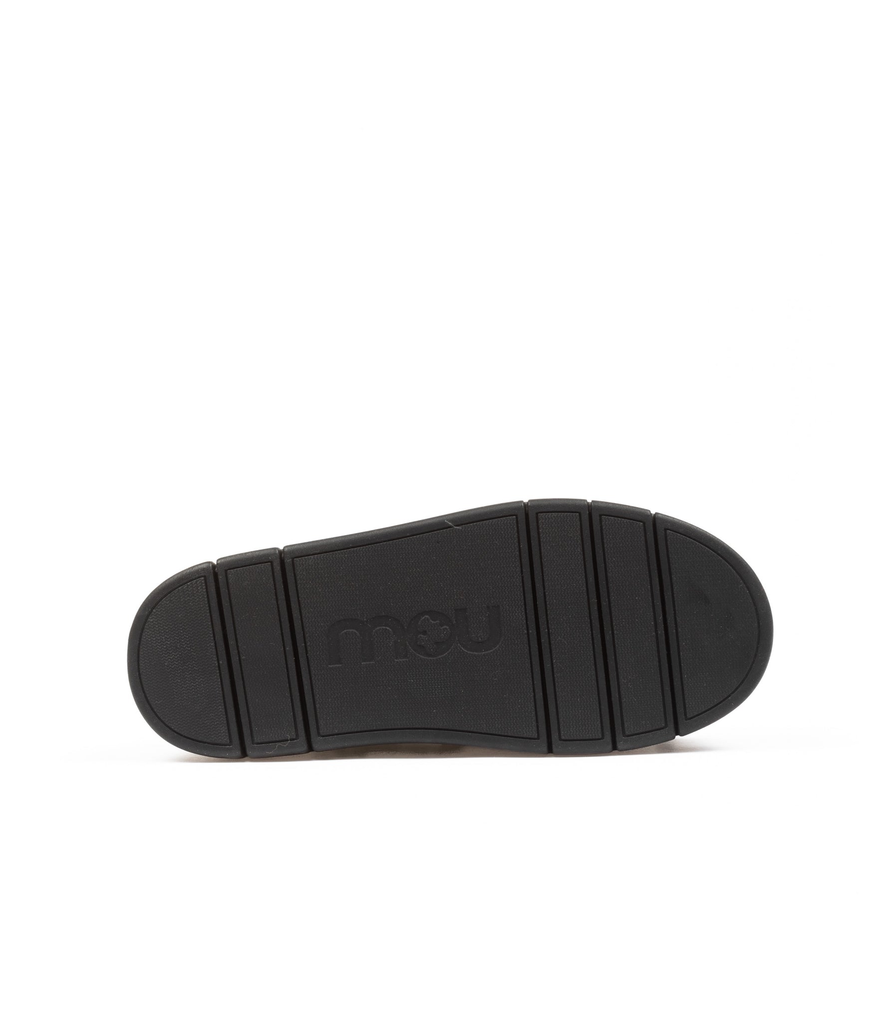 Mou Bounce Clog Metal Logo Nero Donna