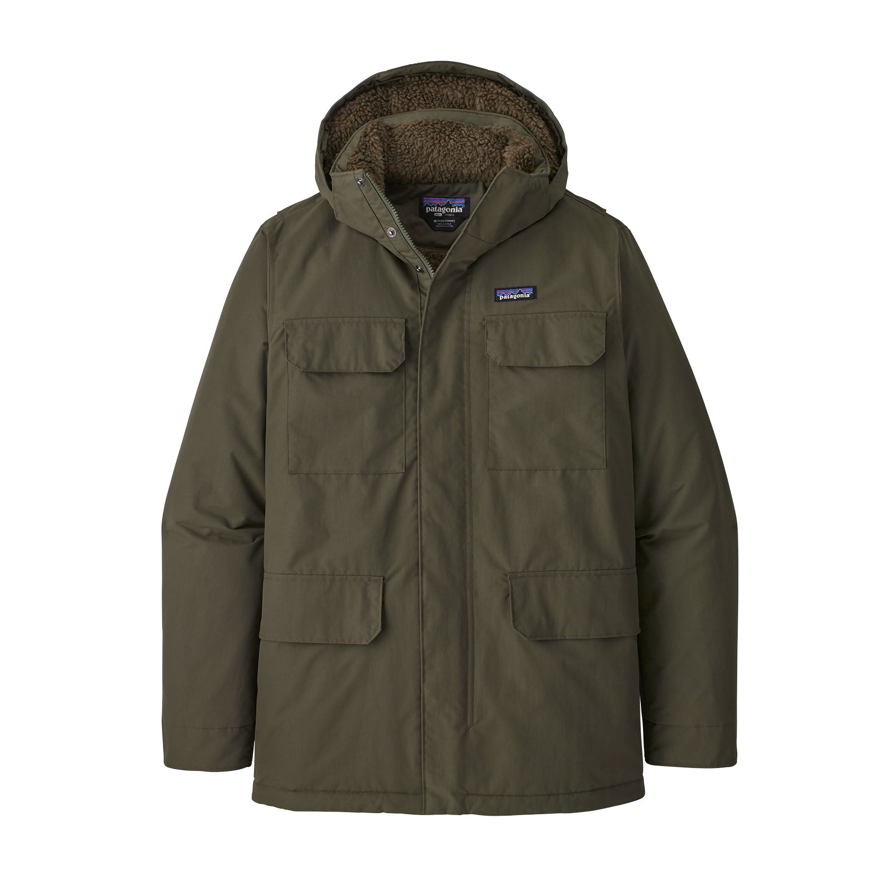 Patagonia Isthmus Parka Regulat Fit Verde Militare