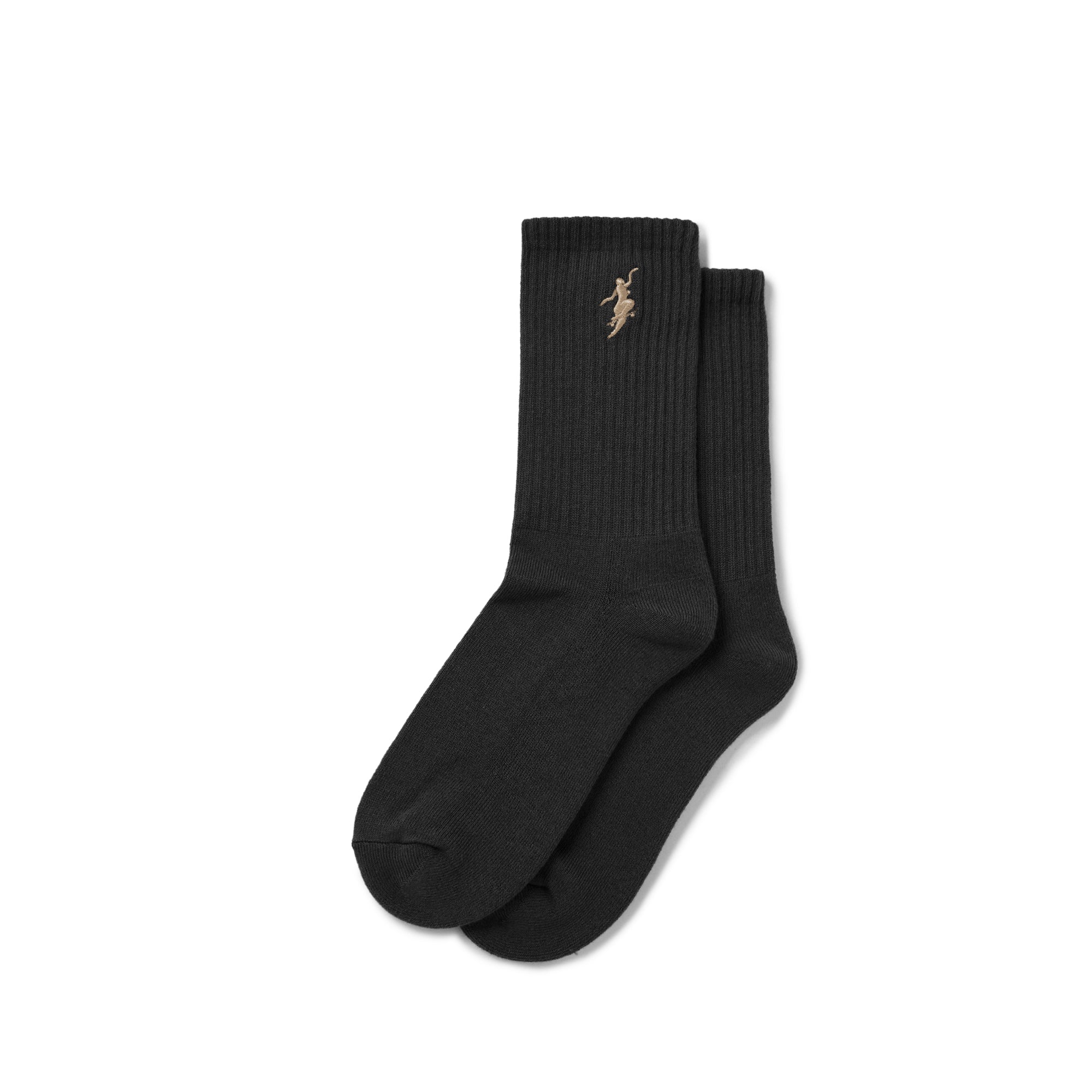 Rib Socks Black