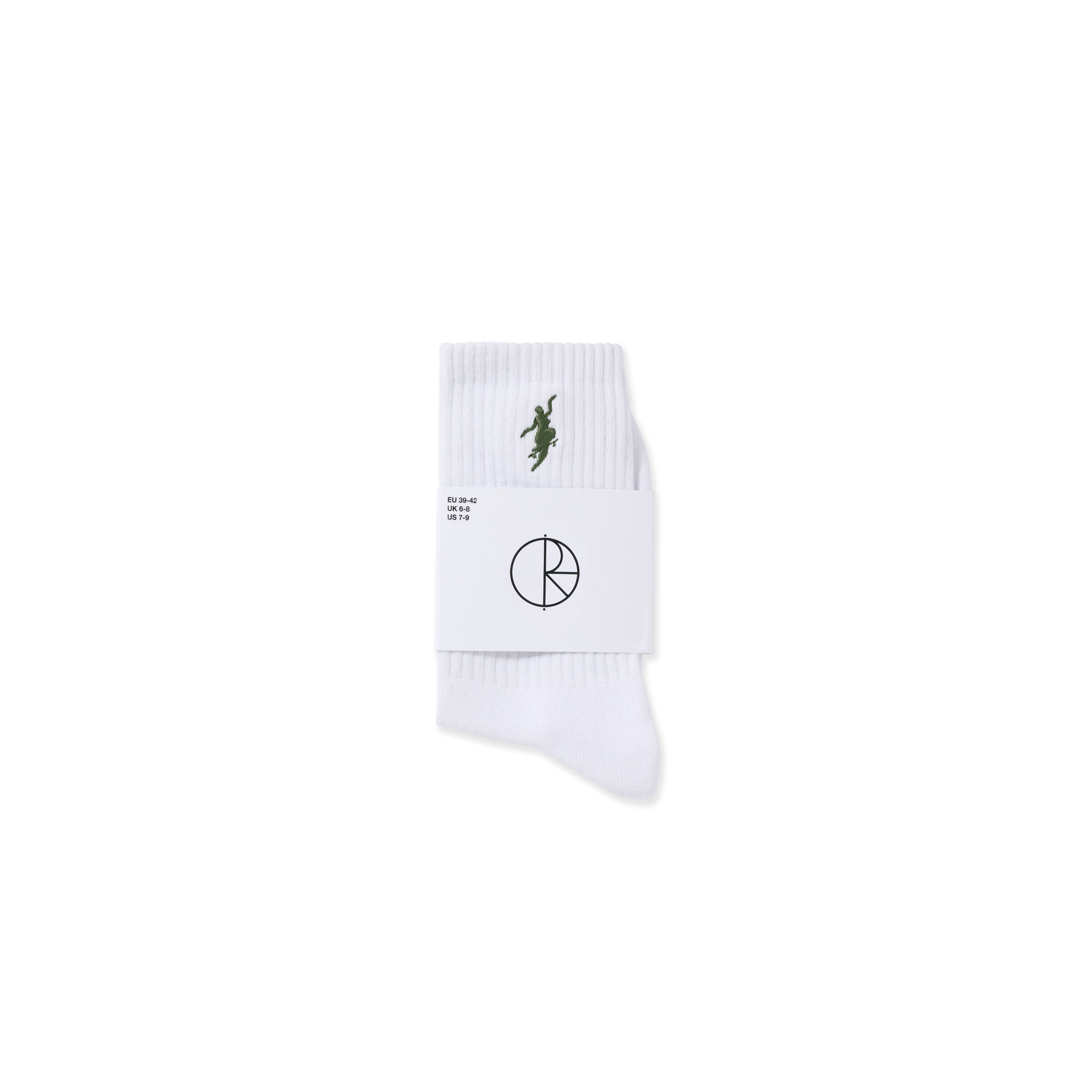 Rib Socks White