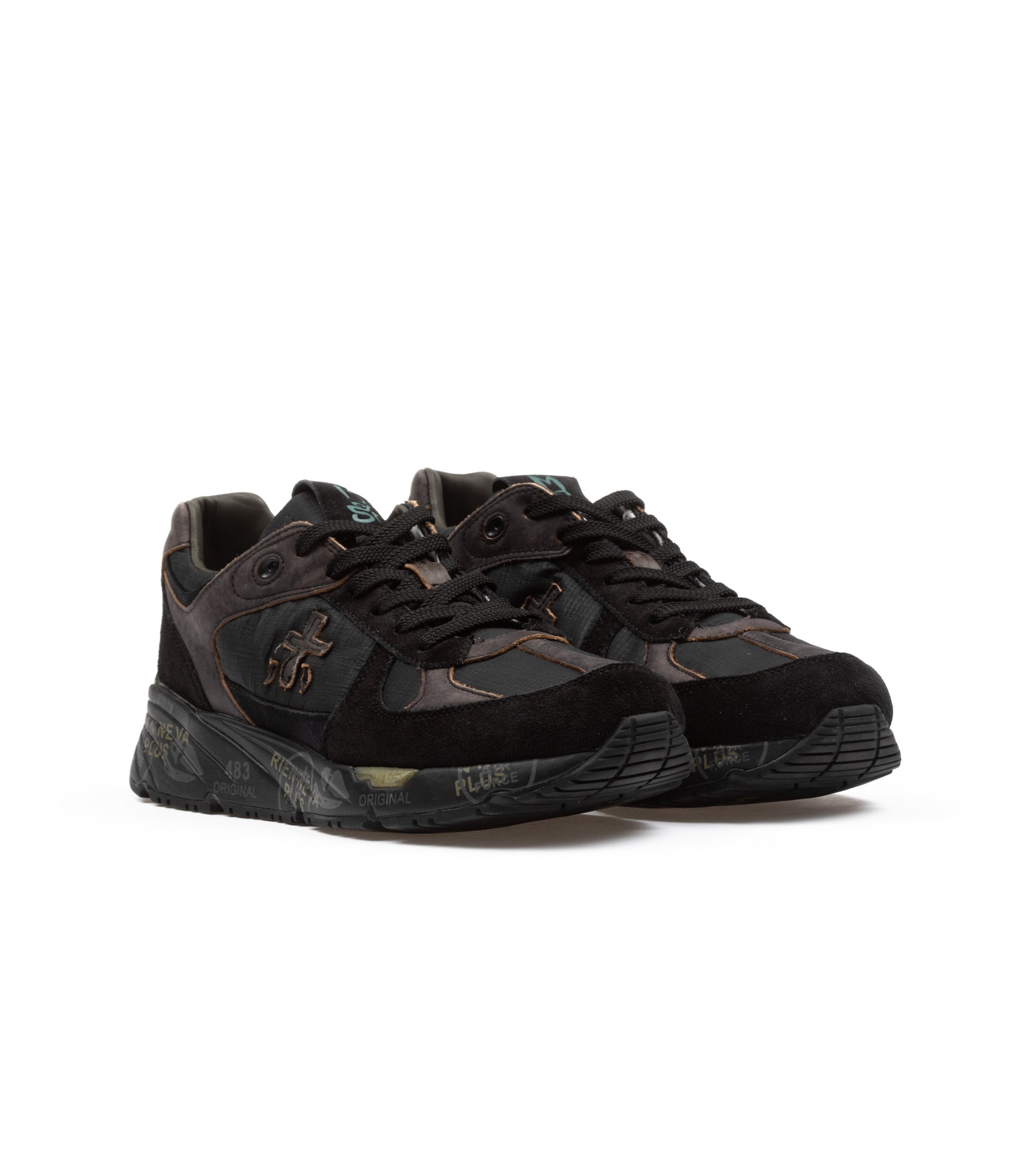 Premiata Mase 5013 Suede Nylon Nero Uomo