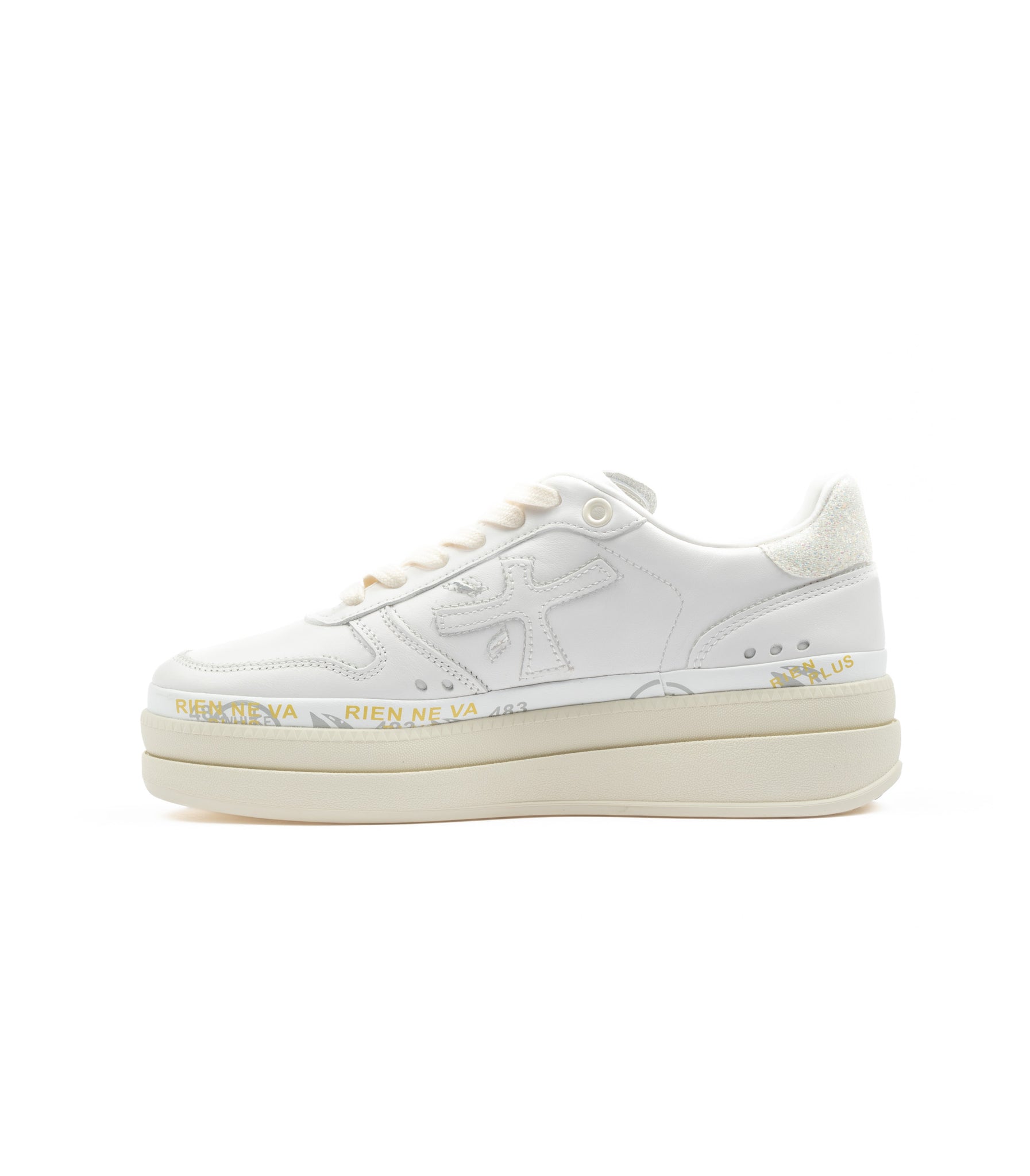 Premiata Micol 7010 Pelle Bianco Donna