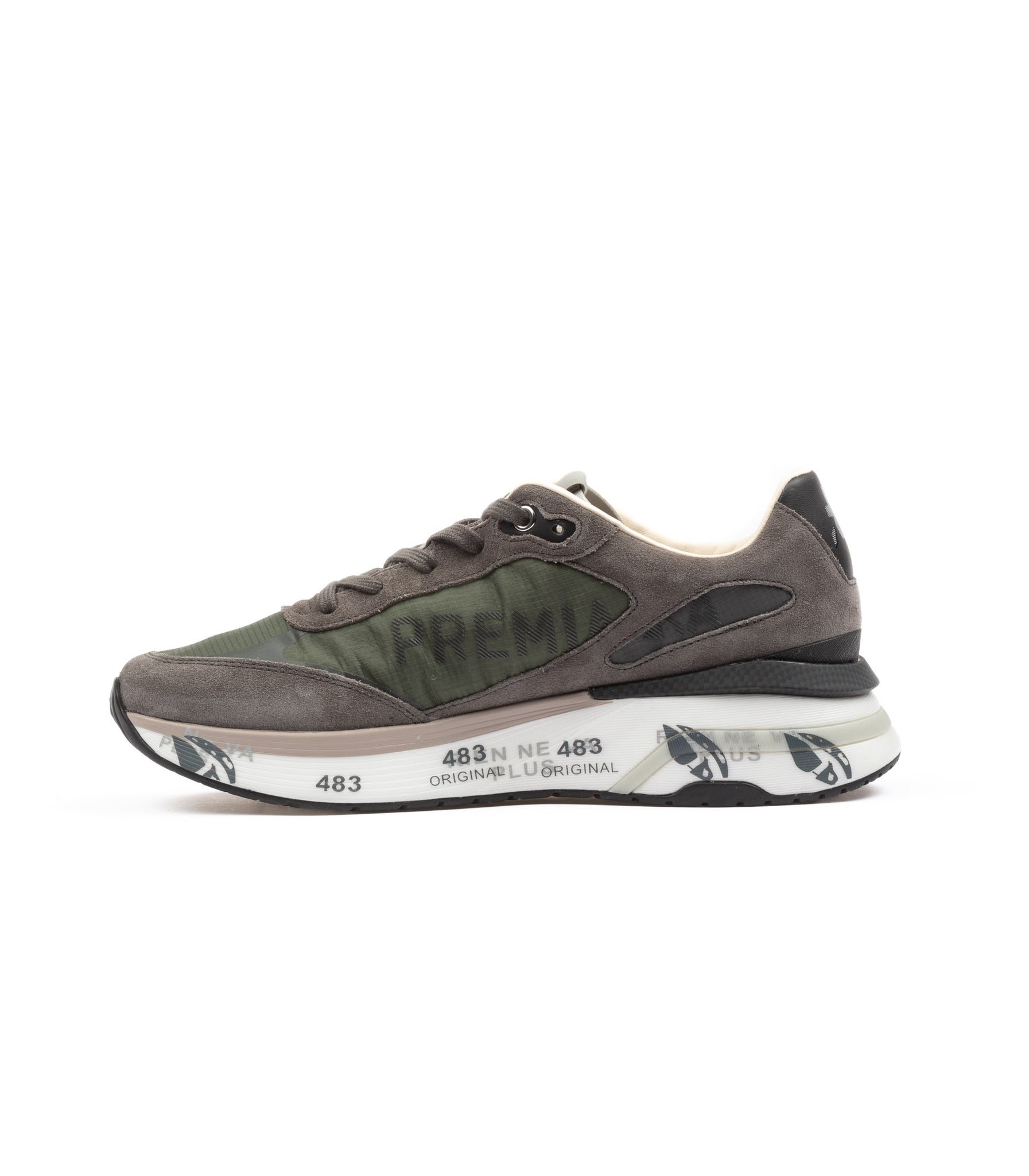 Premiata Moe Run 7106 Verde Militare Uomo