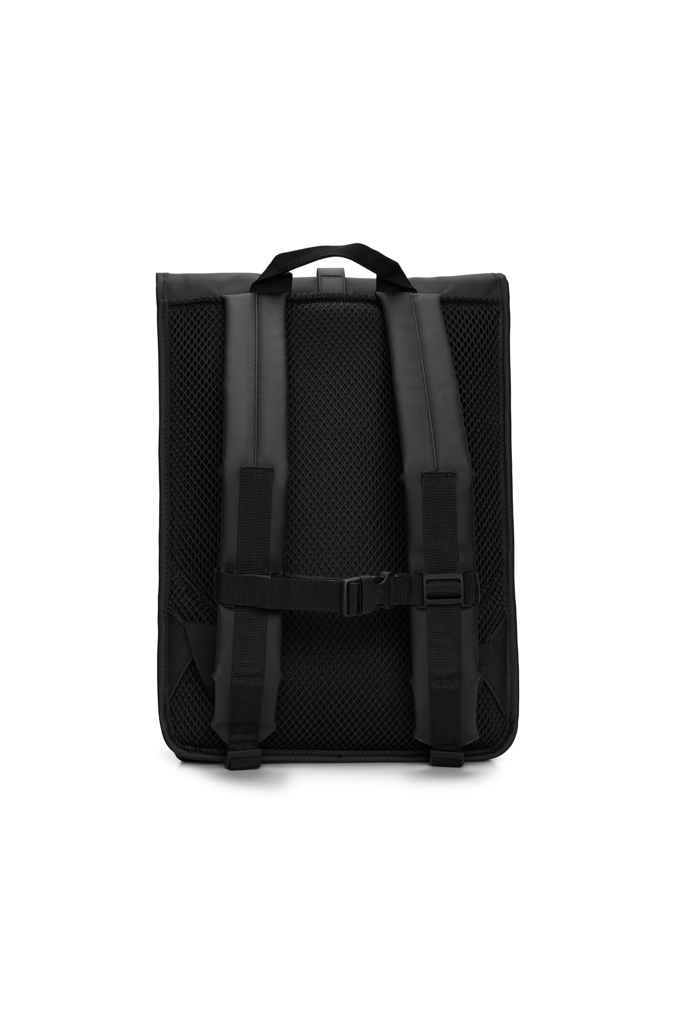 Zaino Rains Rolltop Rucksack Nero