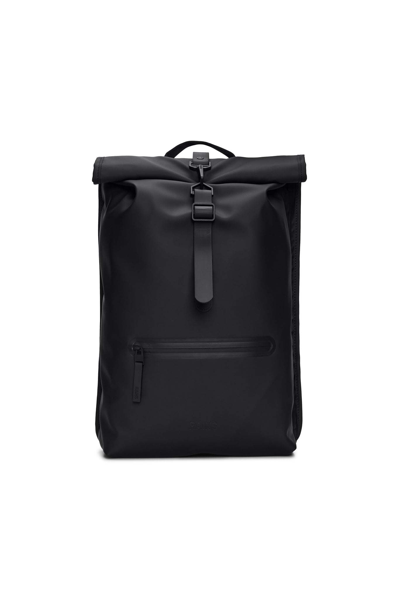 Zaino Rains Rolltop Rucksack Nero