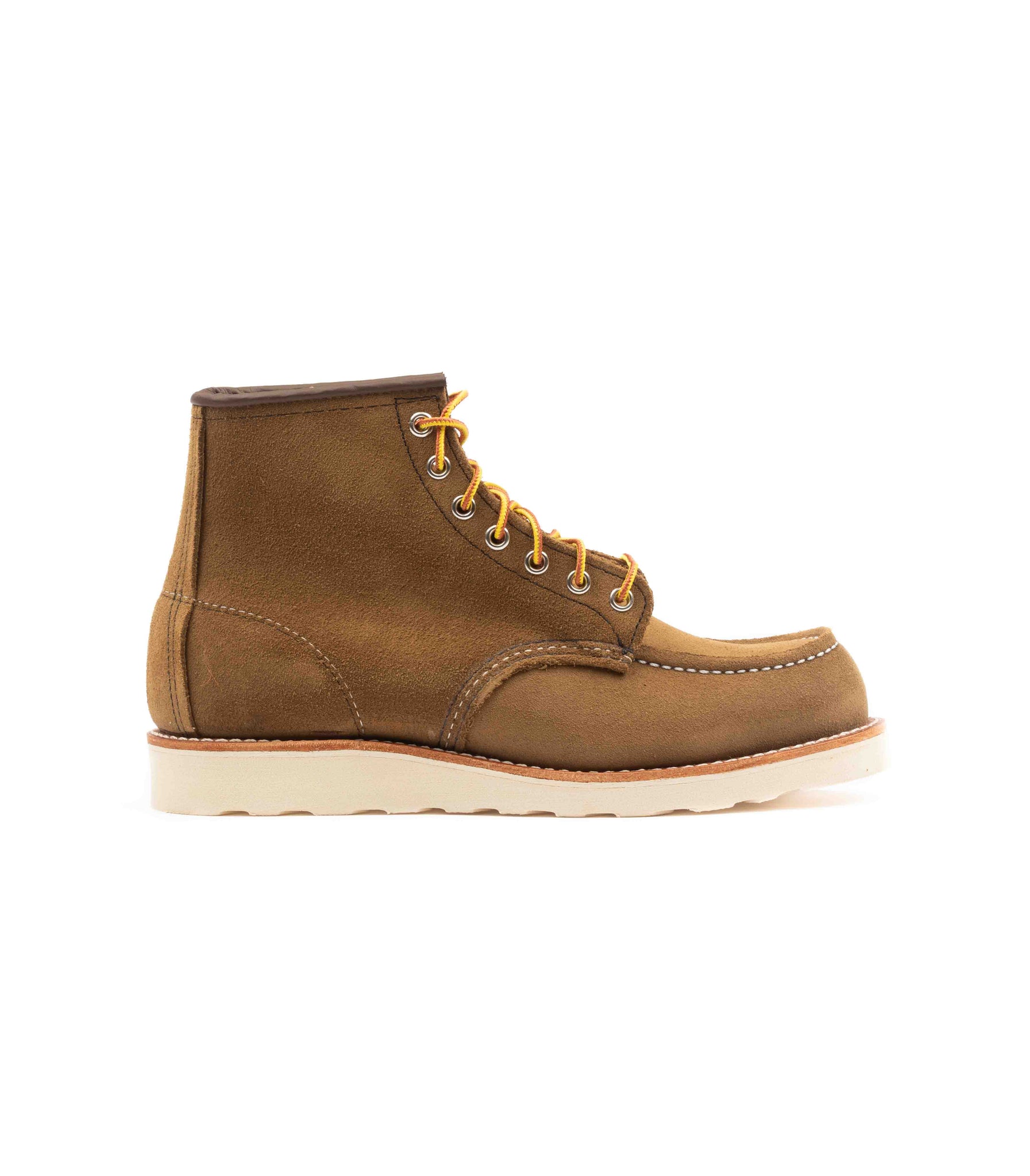 Red Wing Classic Moc 6 Inch Toe Olive Mohave Suede