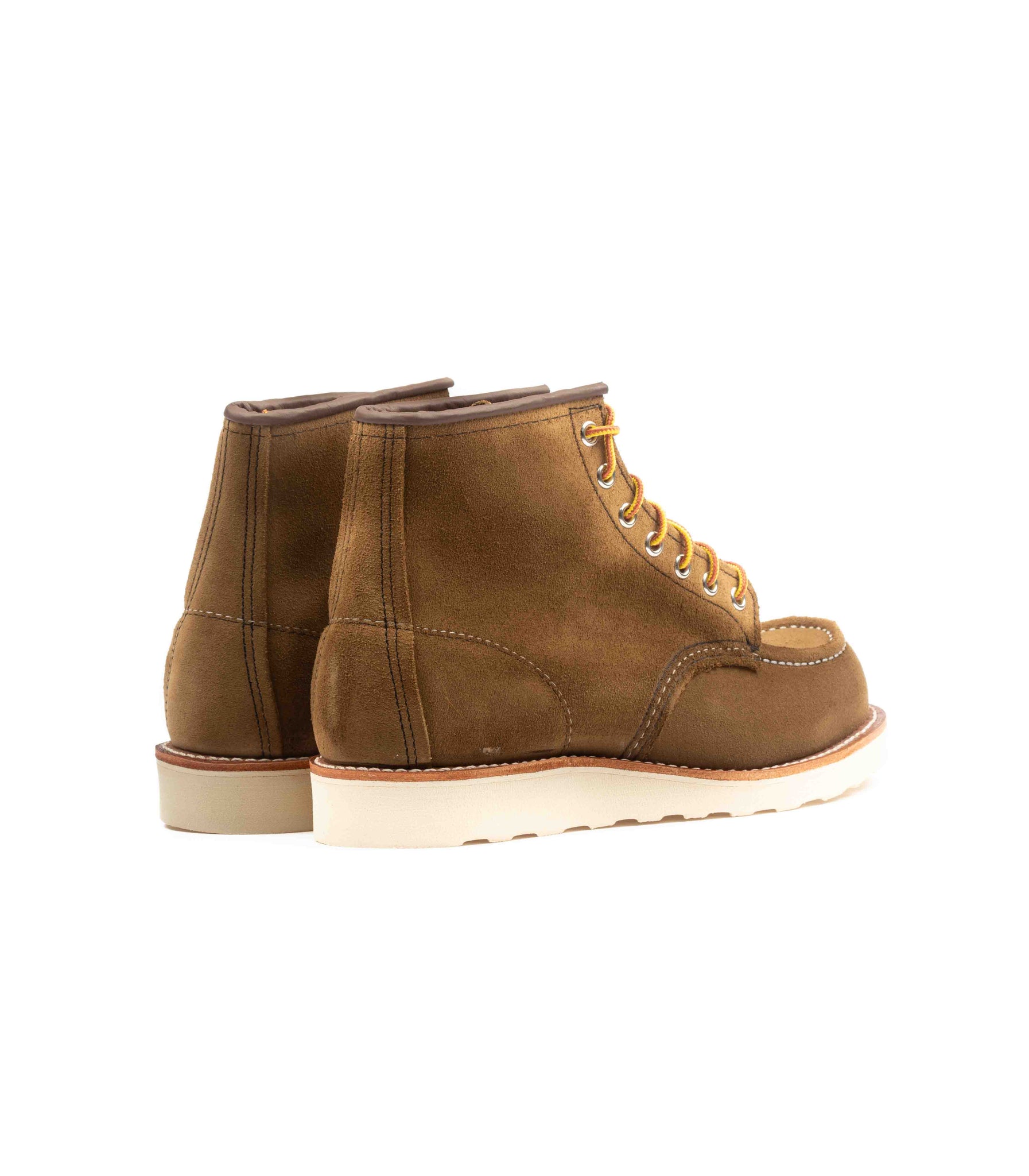 Red Wing Classic Moc 6 Inch Toe Olive Mohave Suede