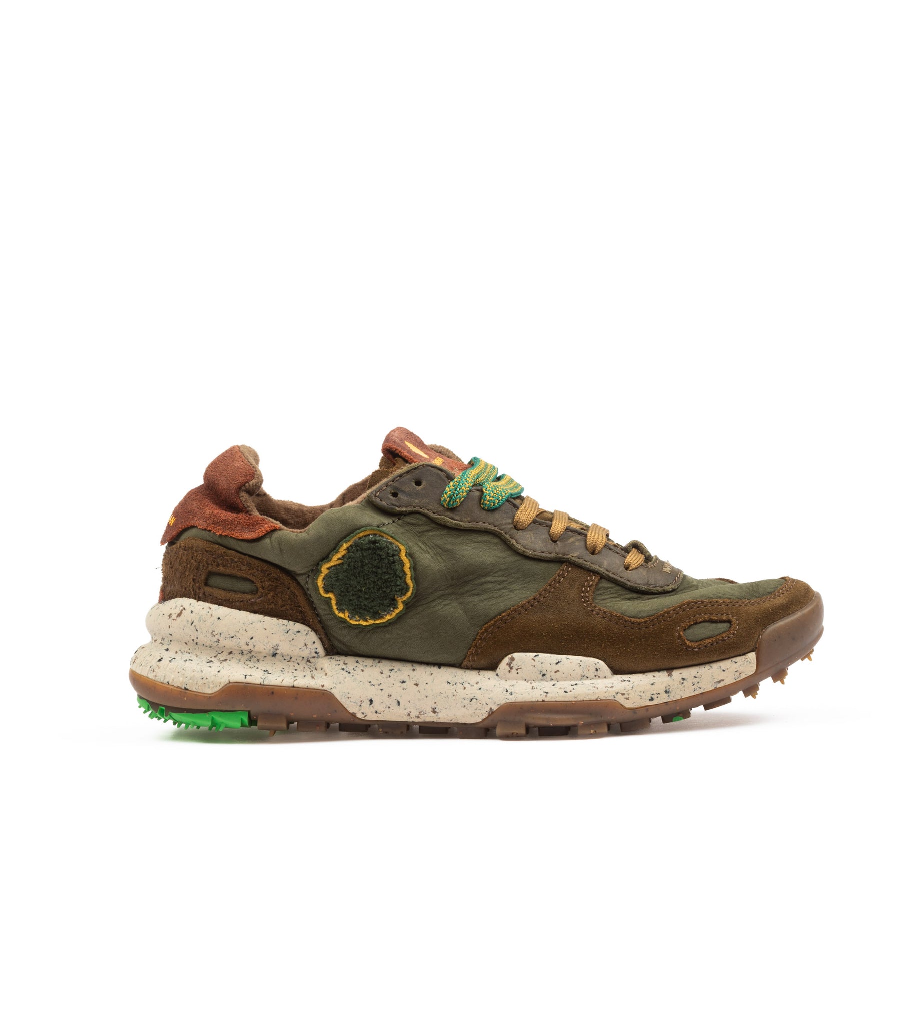 Satorisan Chacrona Premium Sneakers Verde Militare Uomo