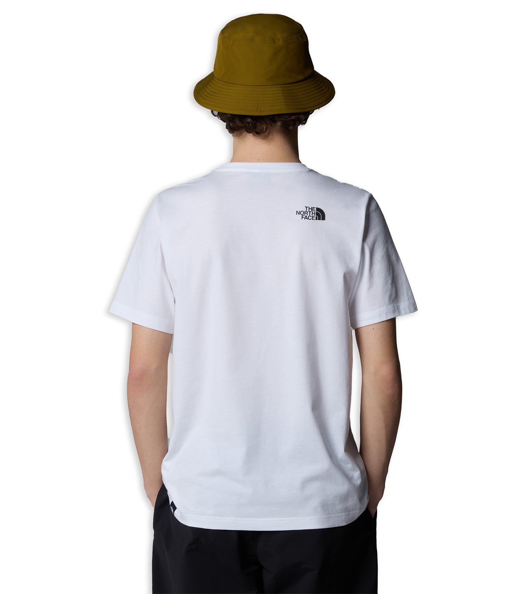 The North Face Men'S /S Simple Dome Tee Bianco