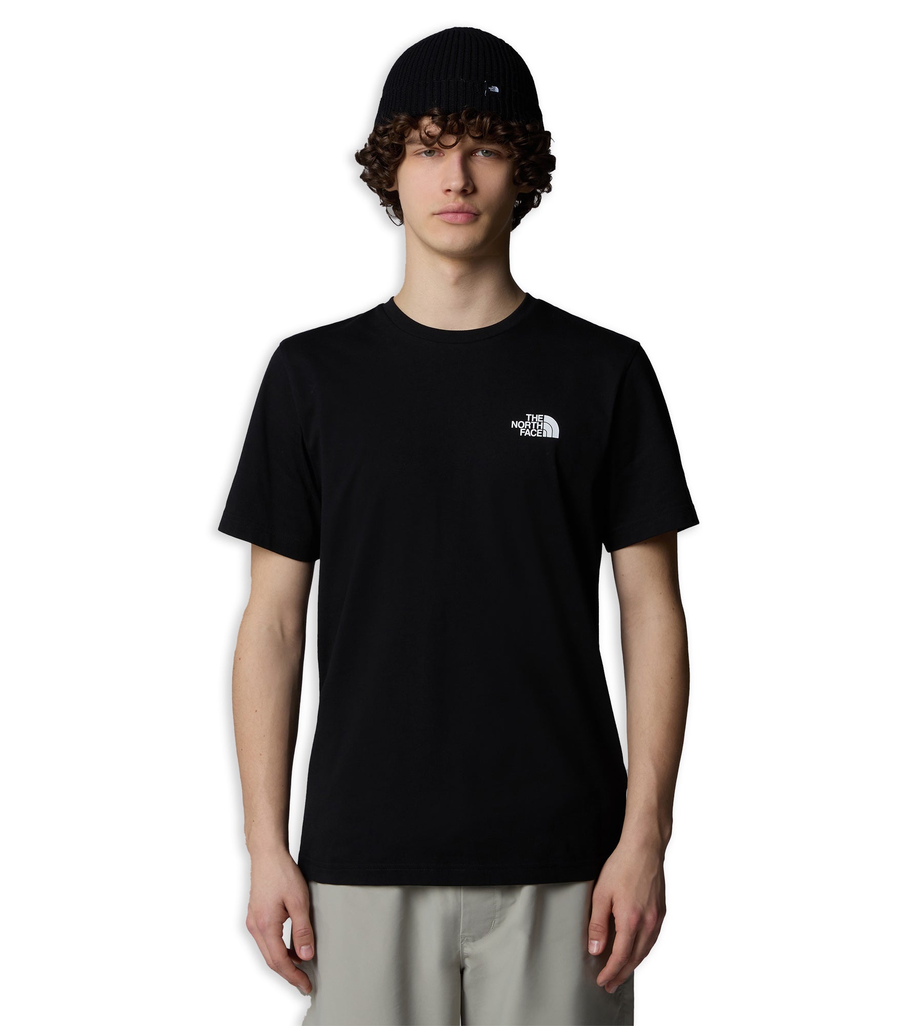 The North Face Men'S /S Simple Dome Tee Bianco