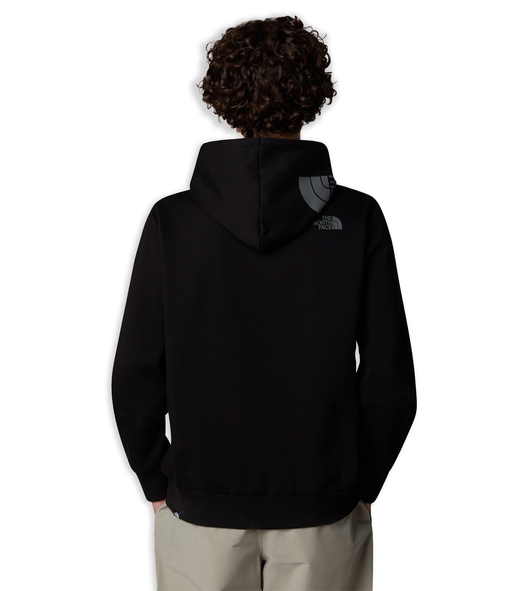 Felpa Cappuccio The North Face Men’S Hood Logo Nero Uomo