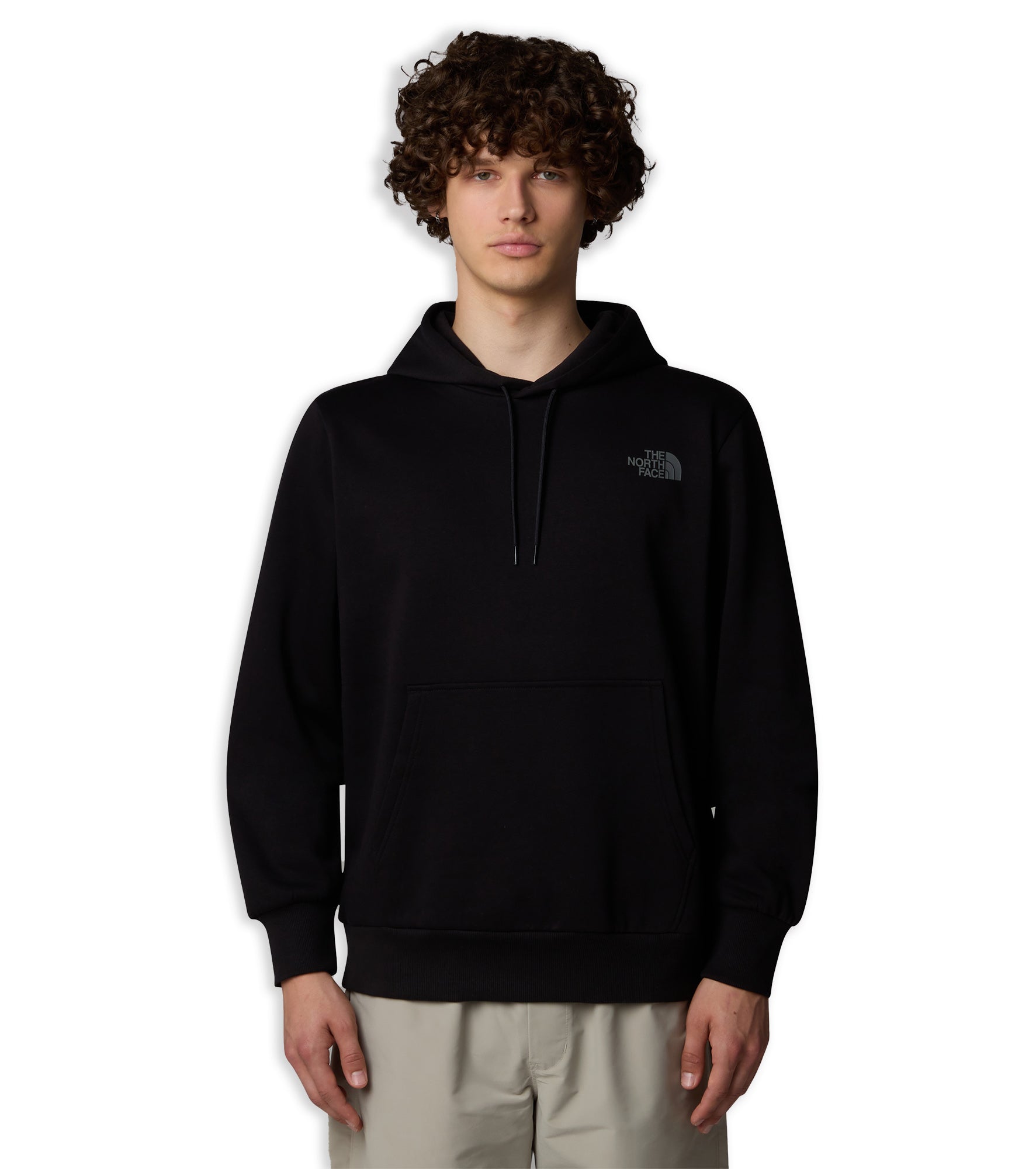 Felpa Cappuccio The North Face Men’S Hood Logo Nero Uomo