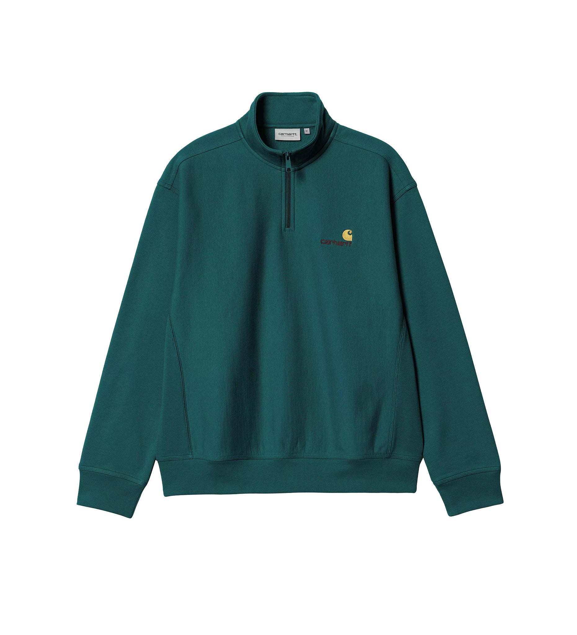 Carhartt Wip Half Zip American Script Sweatshirt