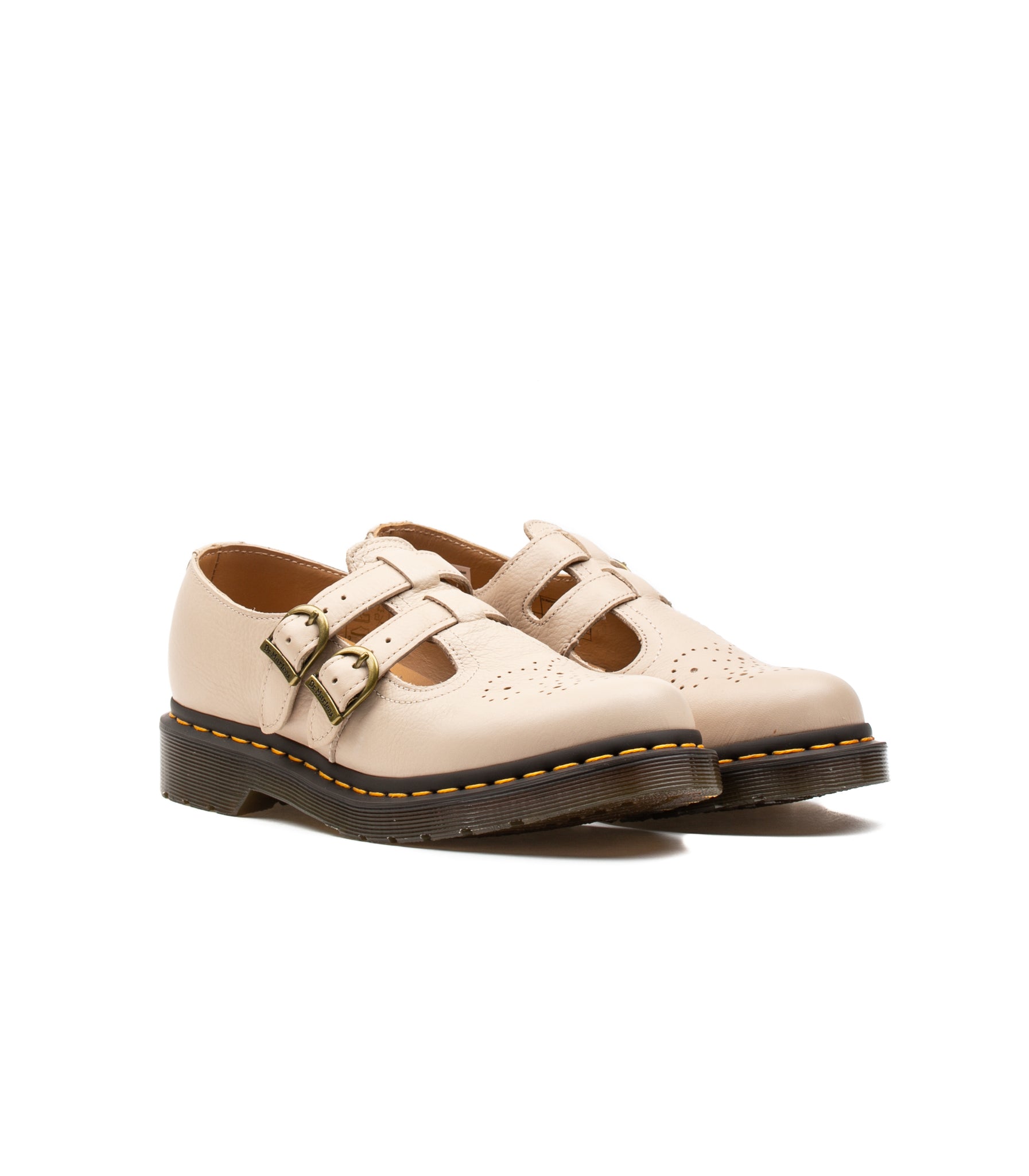 Dr. Martens 8065 Mary Jane Beige Donna