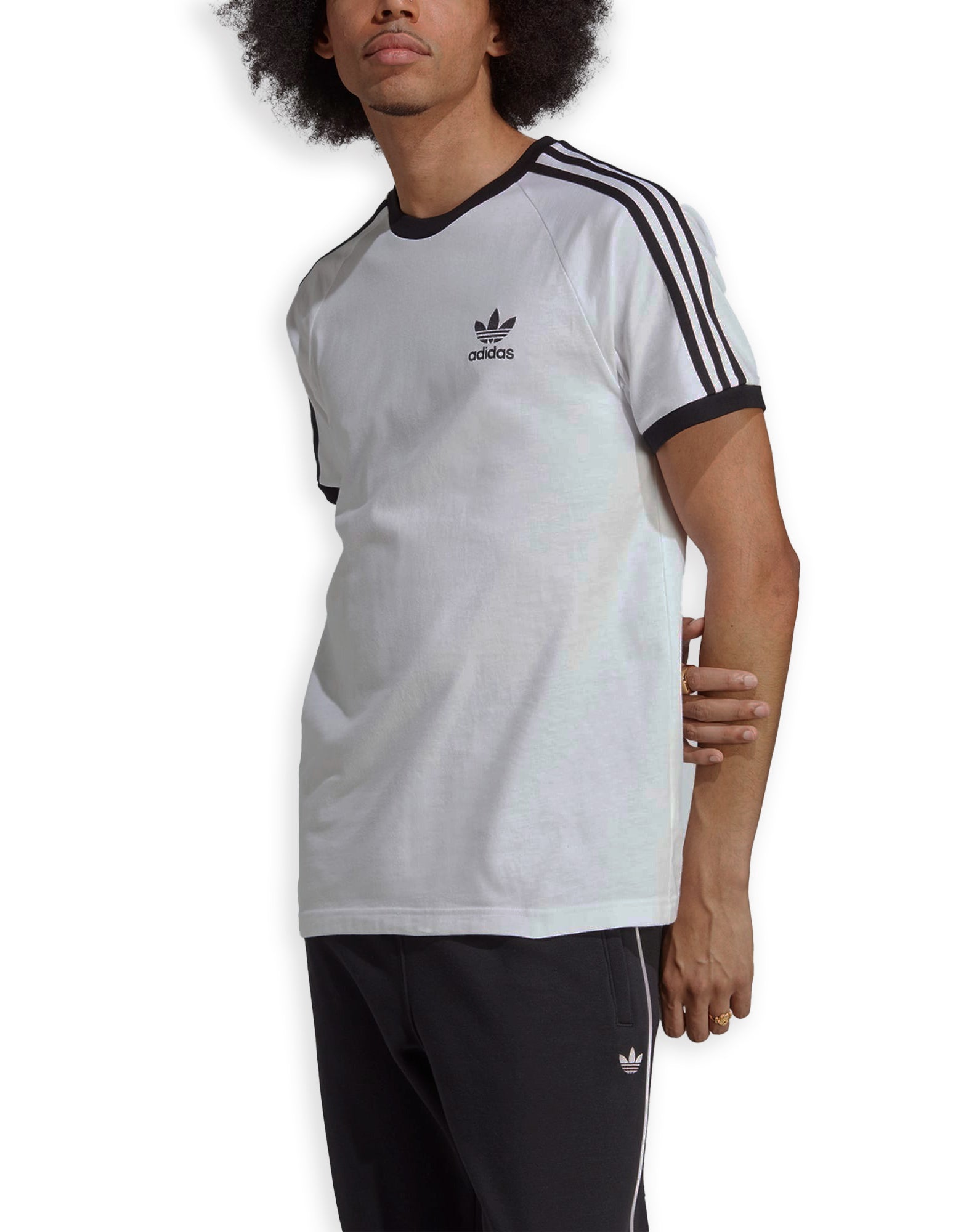 T-Shirt Adidas 3-Stripes Tee White