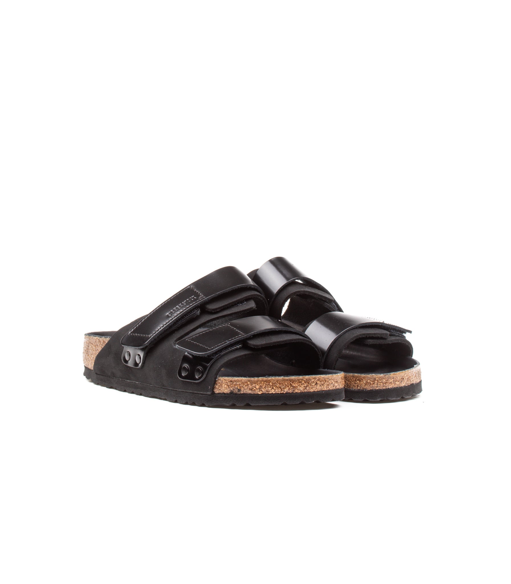 Brikenstock Uji Black Nubuck Nero Donna