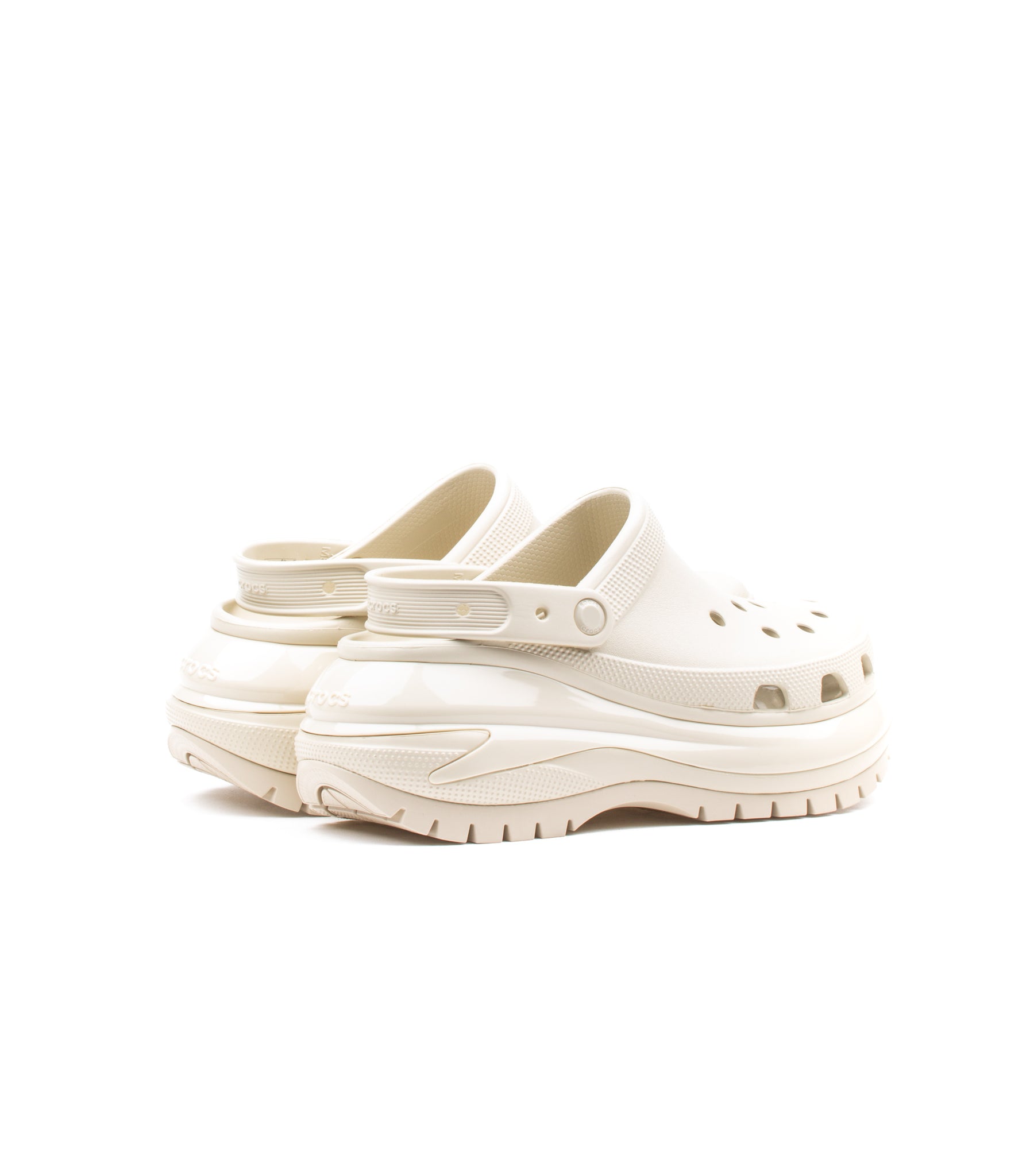 Crocs Mega Crush Clog Latte Donna