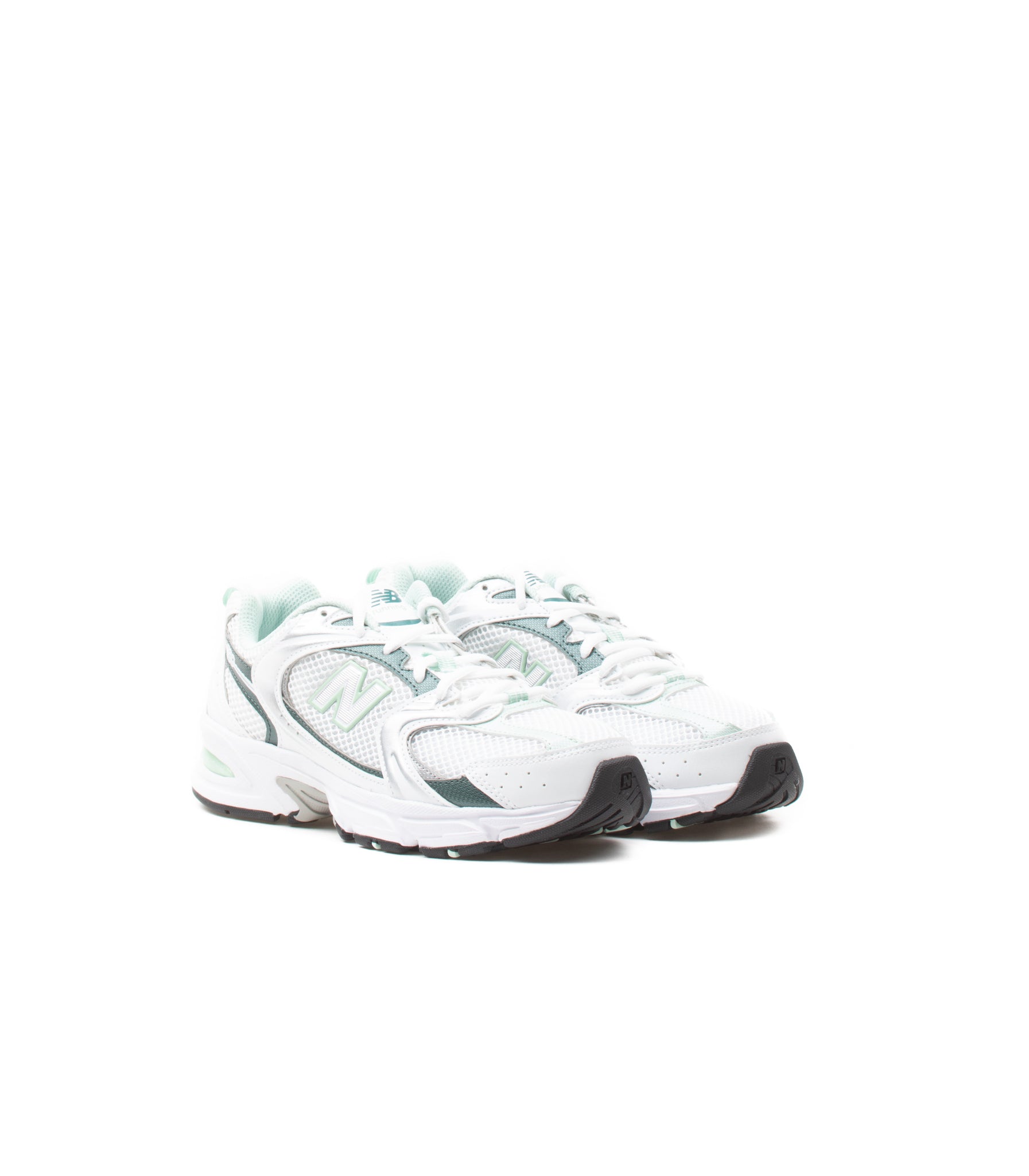 New Balance Mr 530 Essential White Aqua Green