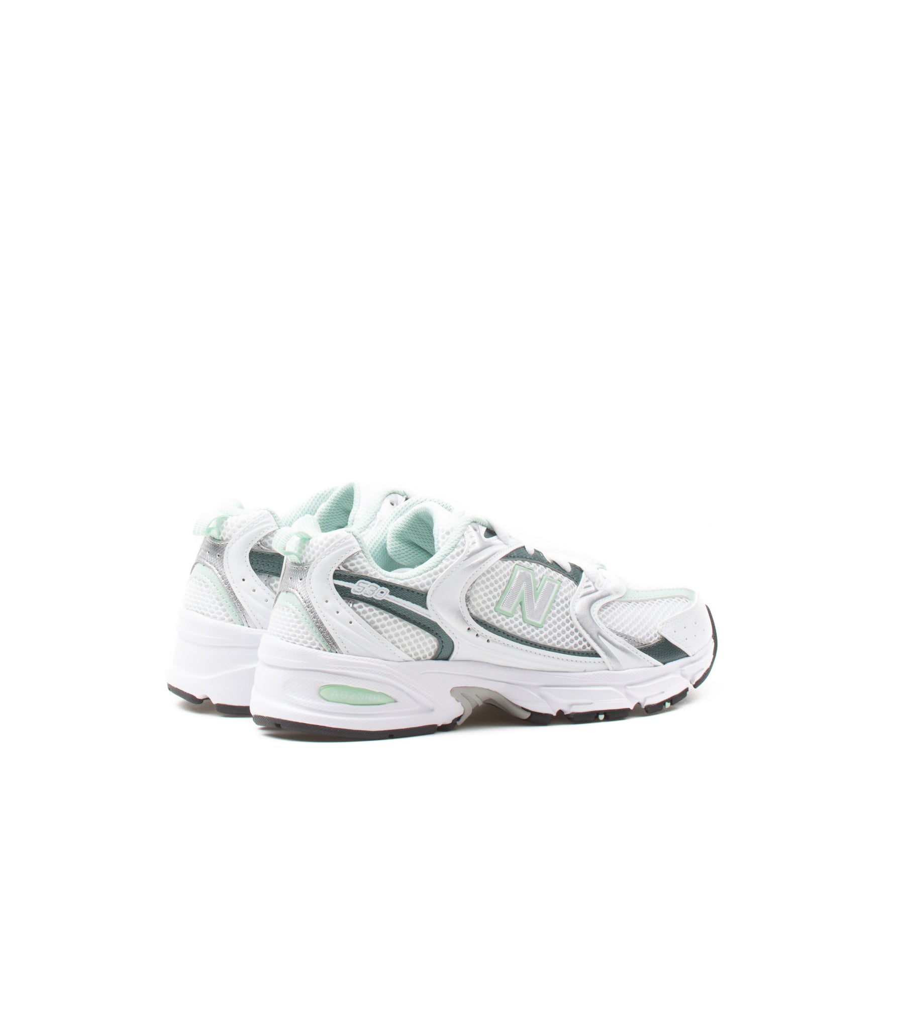 New Balance Mr 530 Essential White Aqua Green