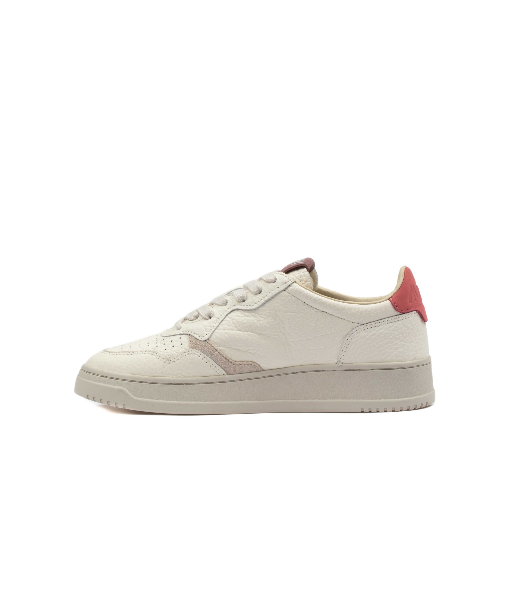 Autry Medalist Low Nubuck Elephant Rose Donna