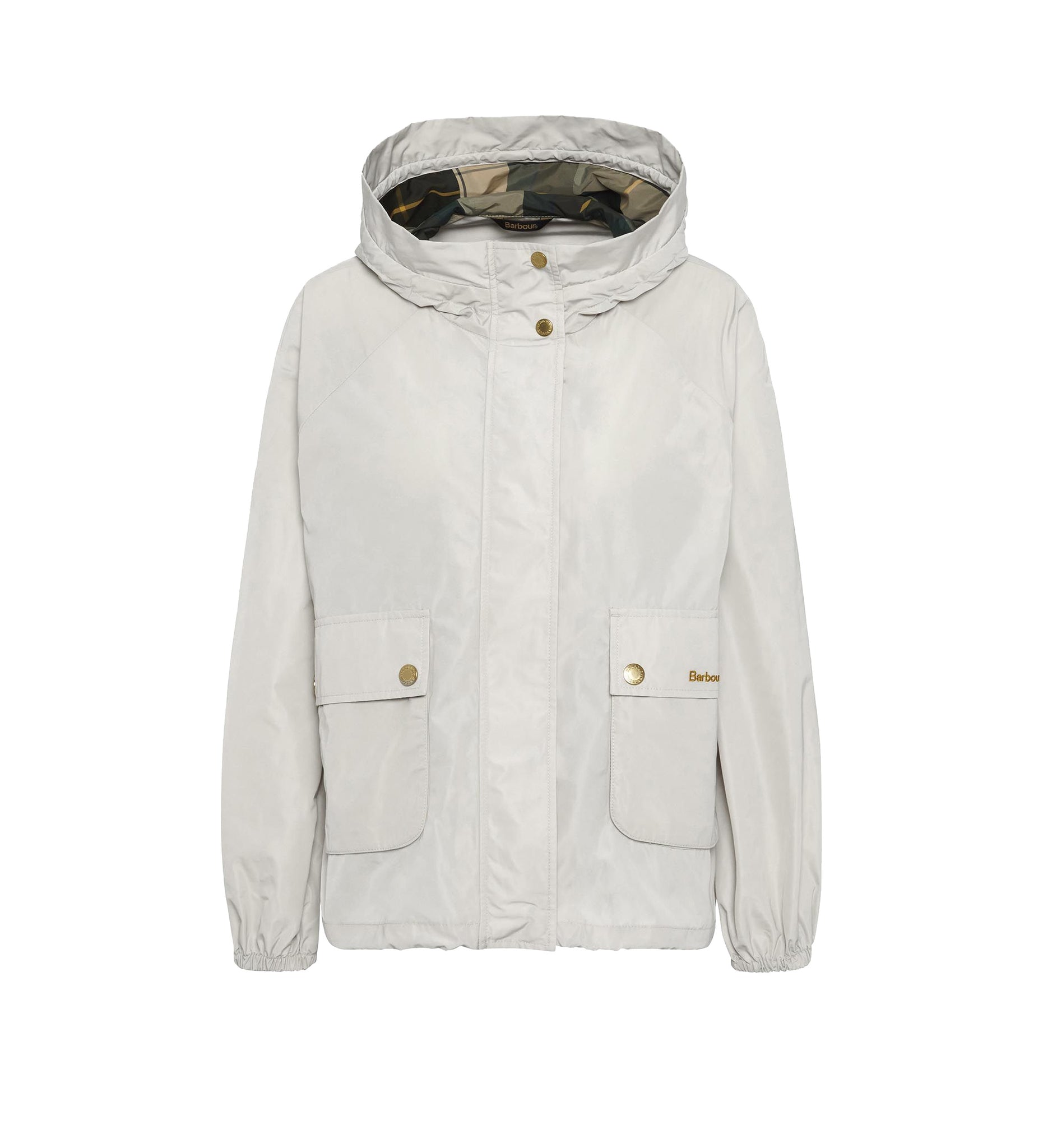 Barbour Mae Nylon Jacket Latte Donna