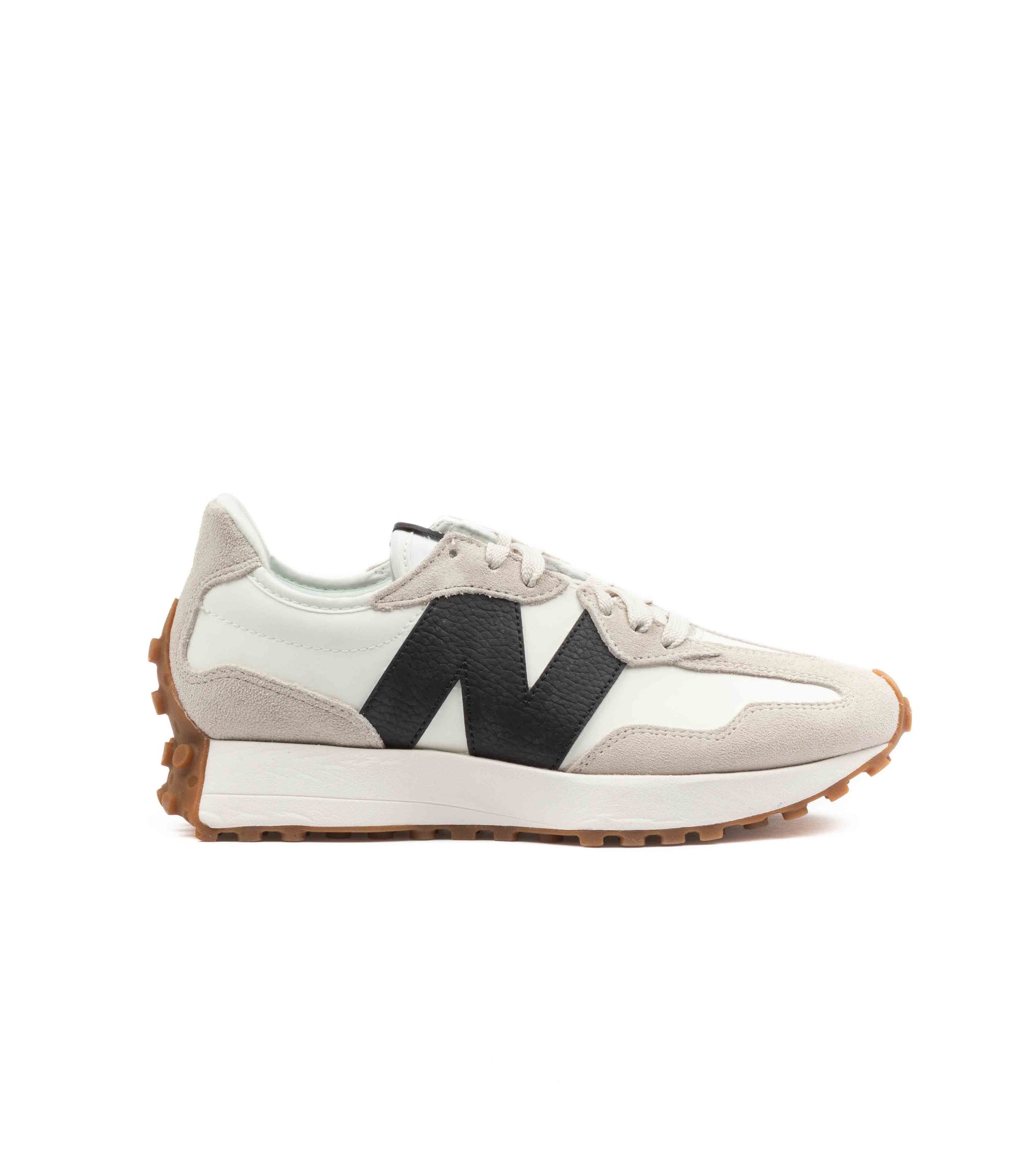 New Balance 327 Bianco Nero Donna