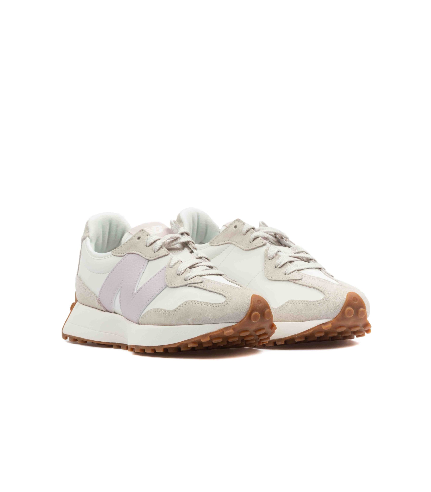 New Balance 327 Bianco Rosa Donna