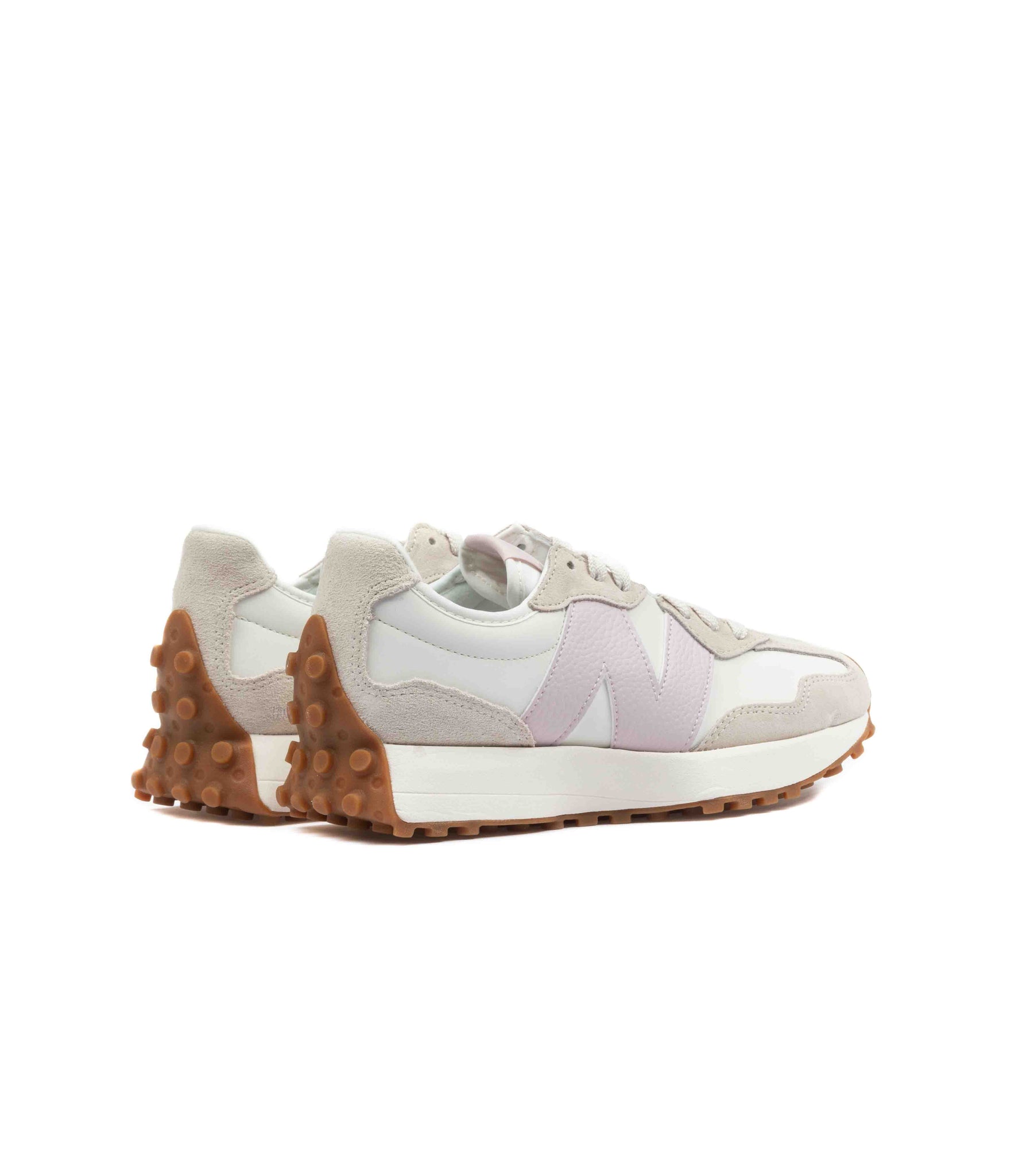 New Balance 327 Bianco Rosa Donna