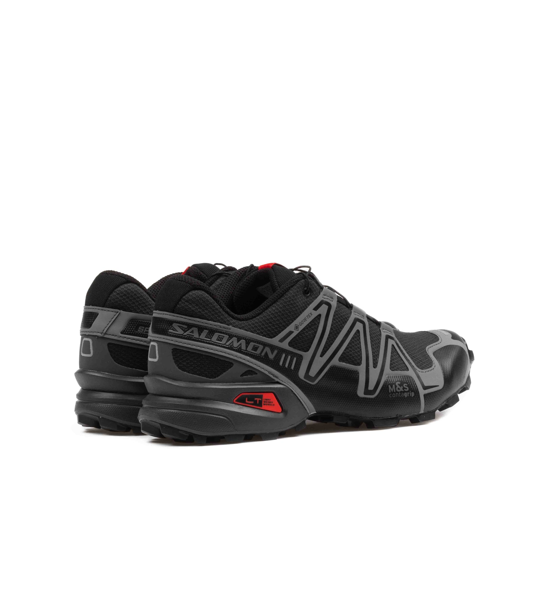 Salomon Speedcross 3 Gtx Black Asphalt Flame Scarlet