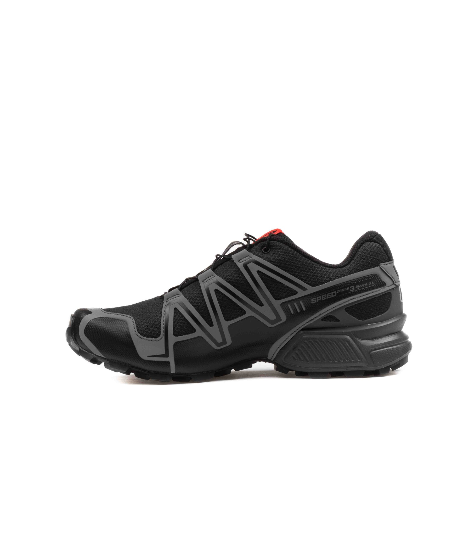 Salomon Speedcross 3 Gtx Black Asphalt Flame Scarlet