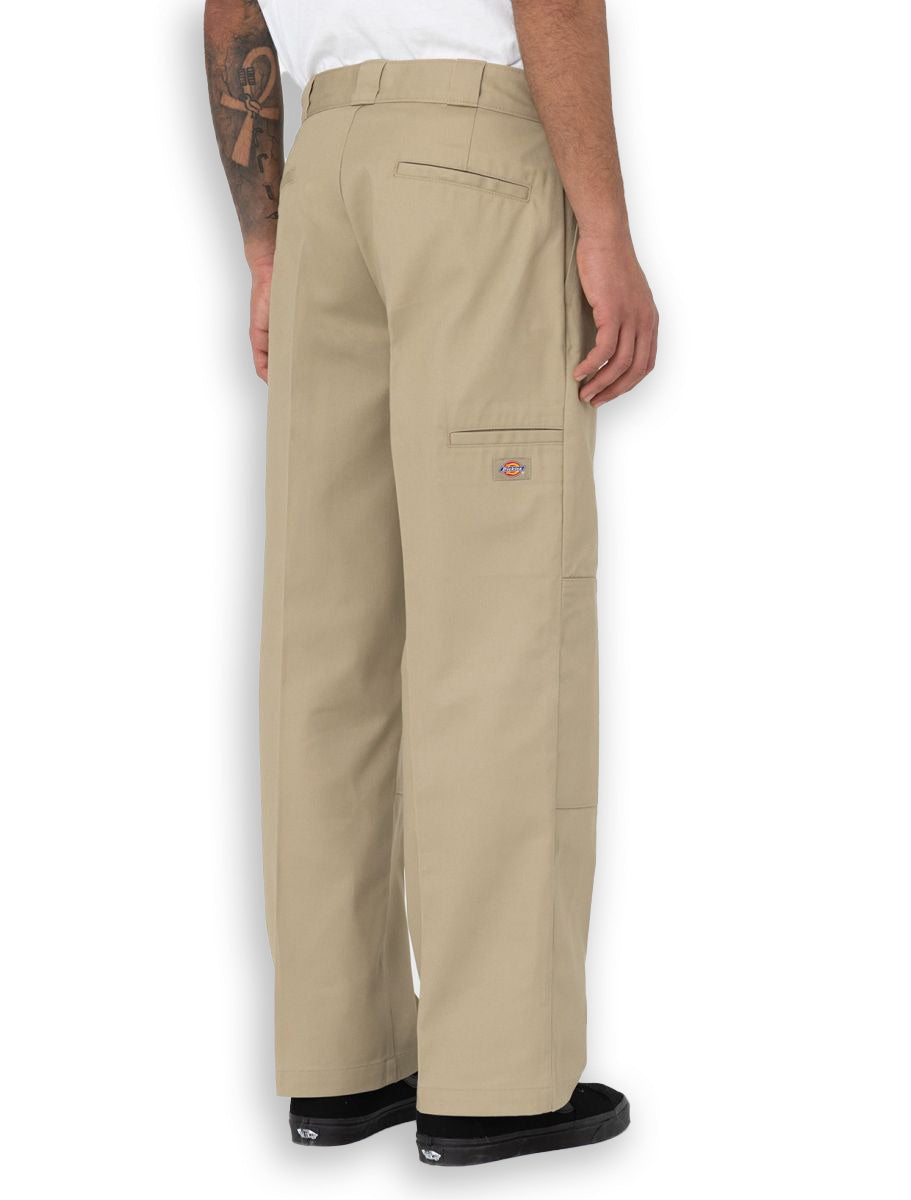 Pantaloni Dickies Slim Straight Double Knee Rec Kaki Uomo