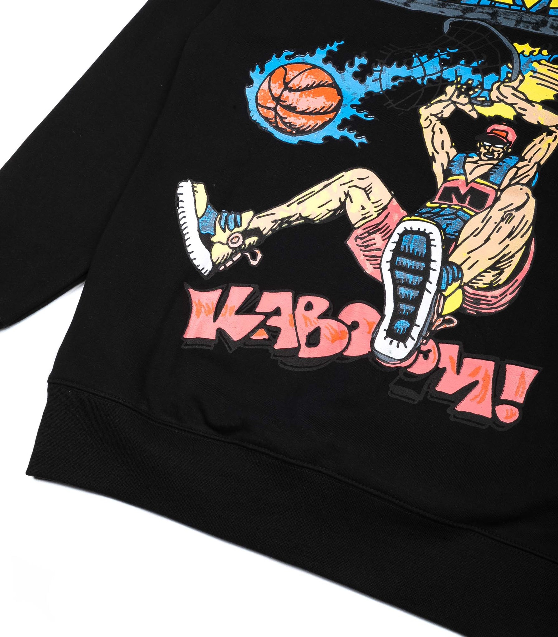 Market Slam Dunk Sketch Hoodie Nero Uomo