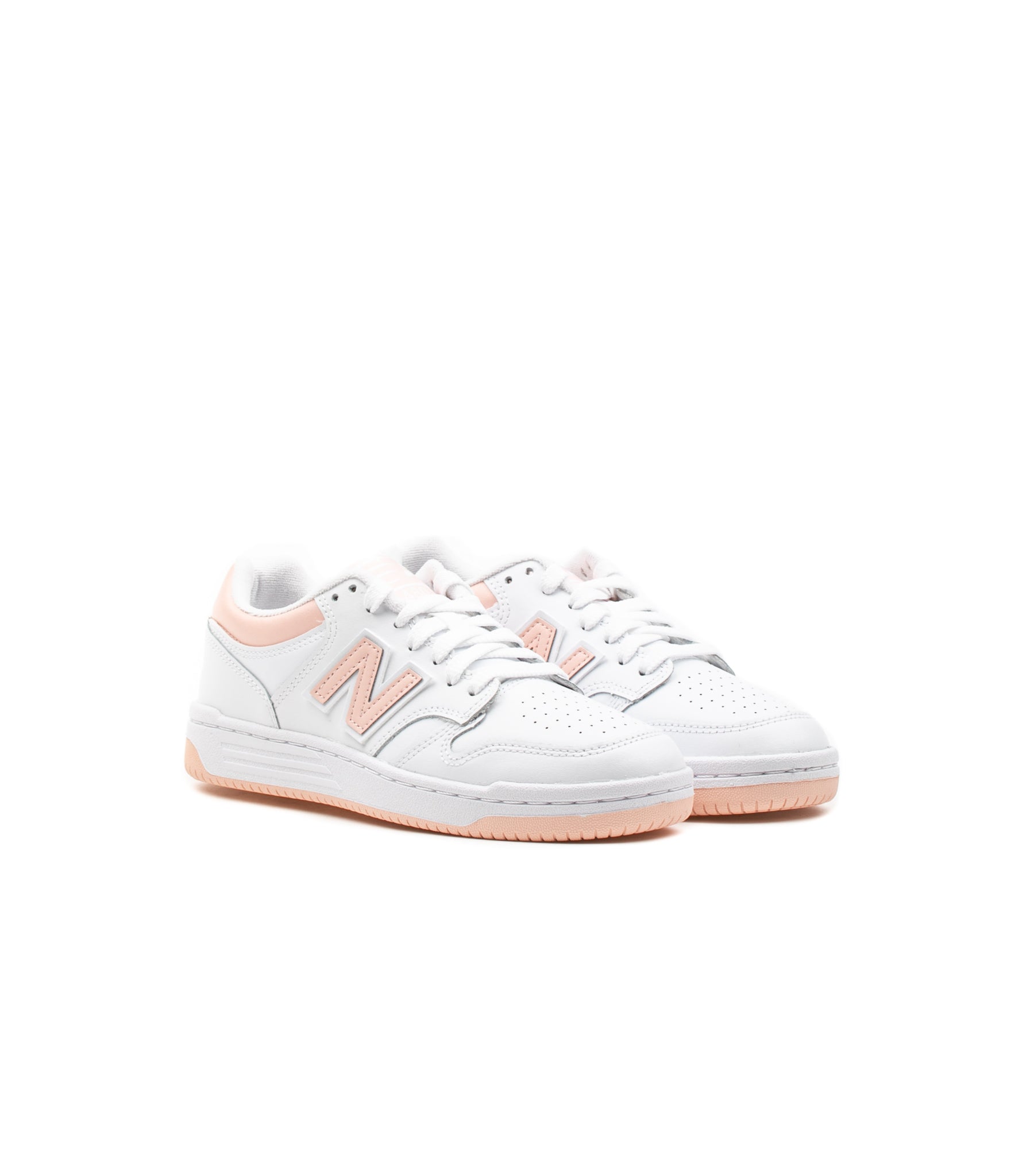 New Balance 480 Bianco Rosa Donna